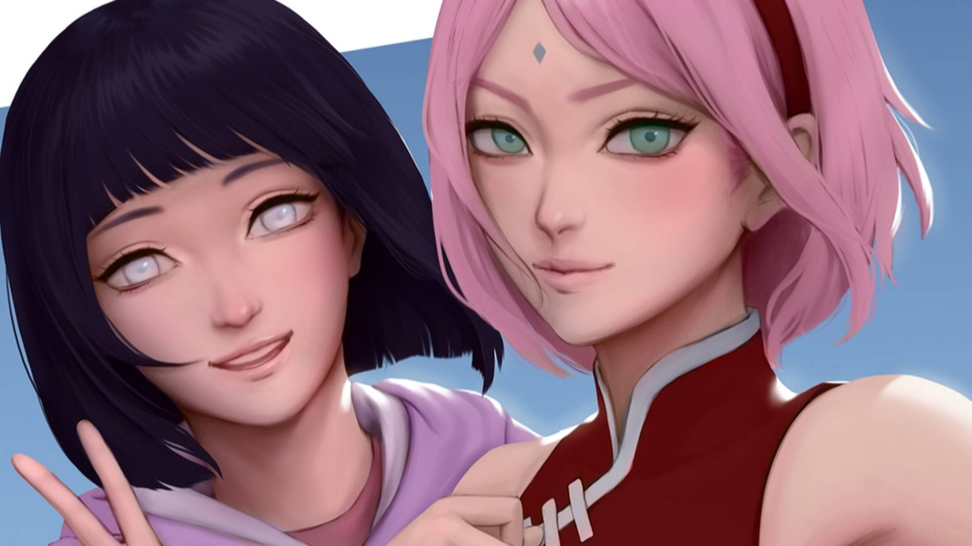Download Sakura Haruno And Hinata Wallpaper