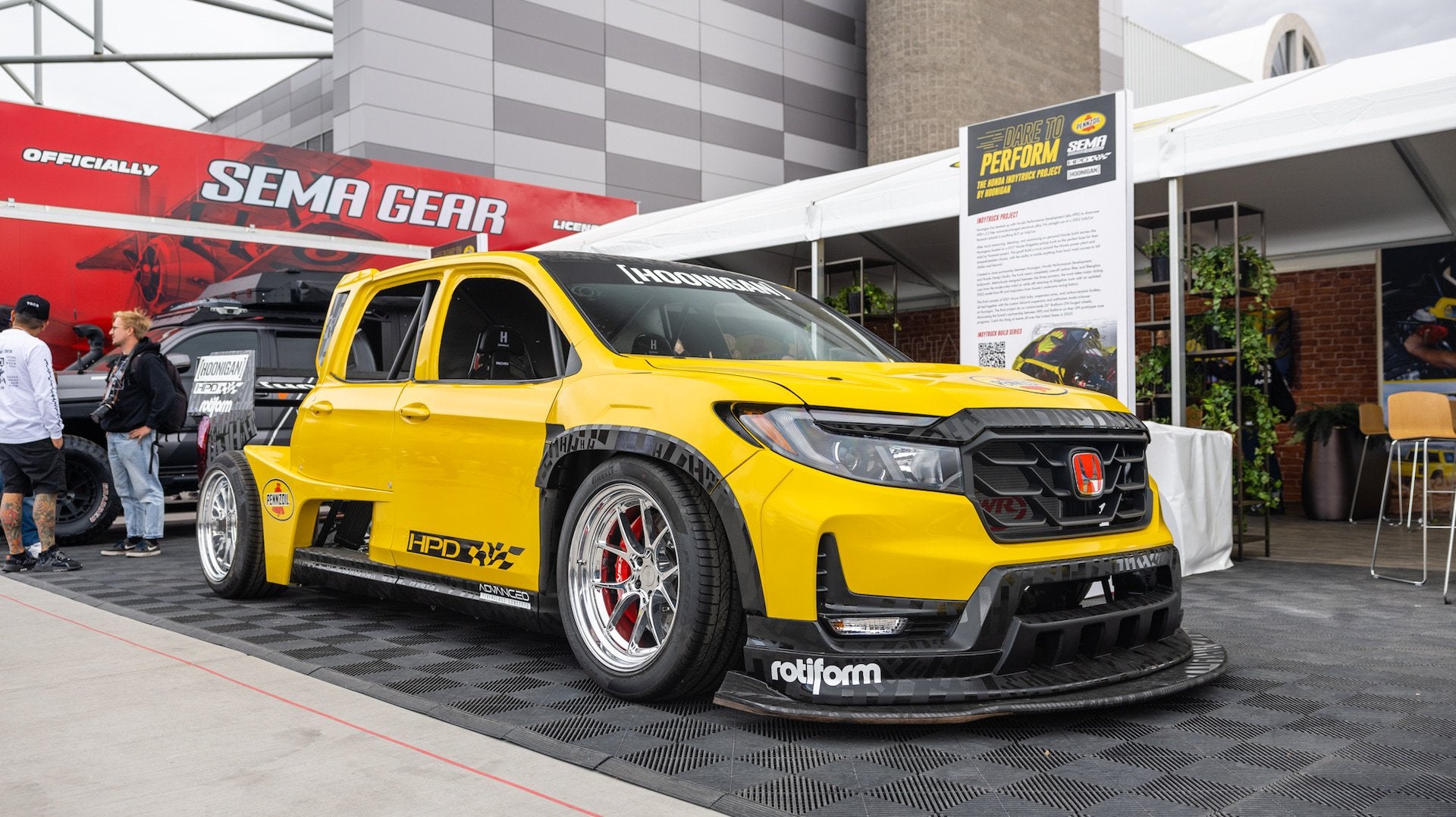 Honda and Hoonigan Built a Ridgeline IndyTruck with Acura NSX Parts
