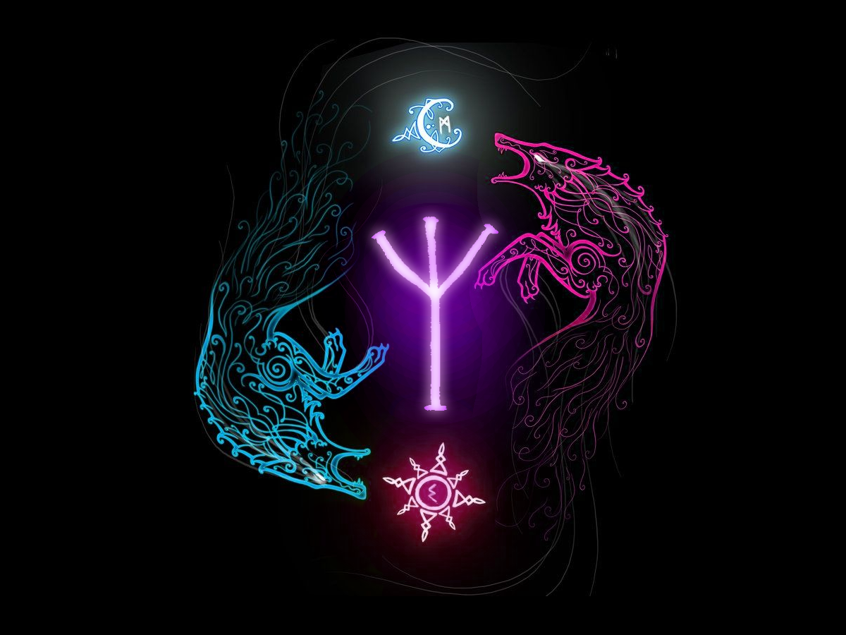 A Nice Bi Flavored Norse Wallpaper!