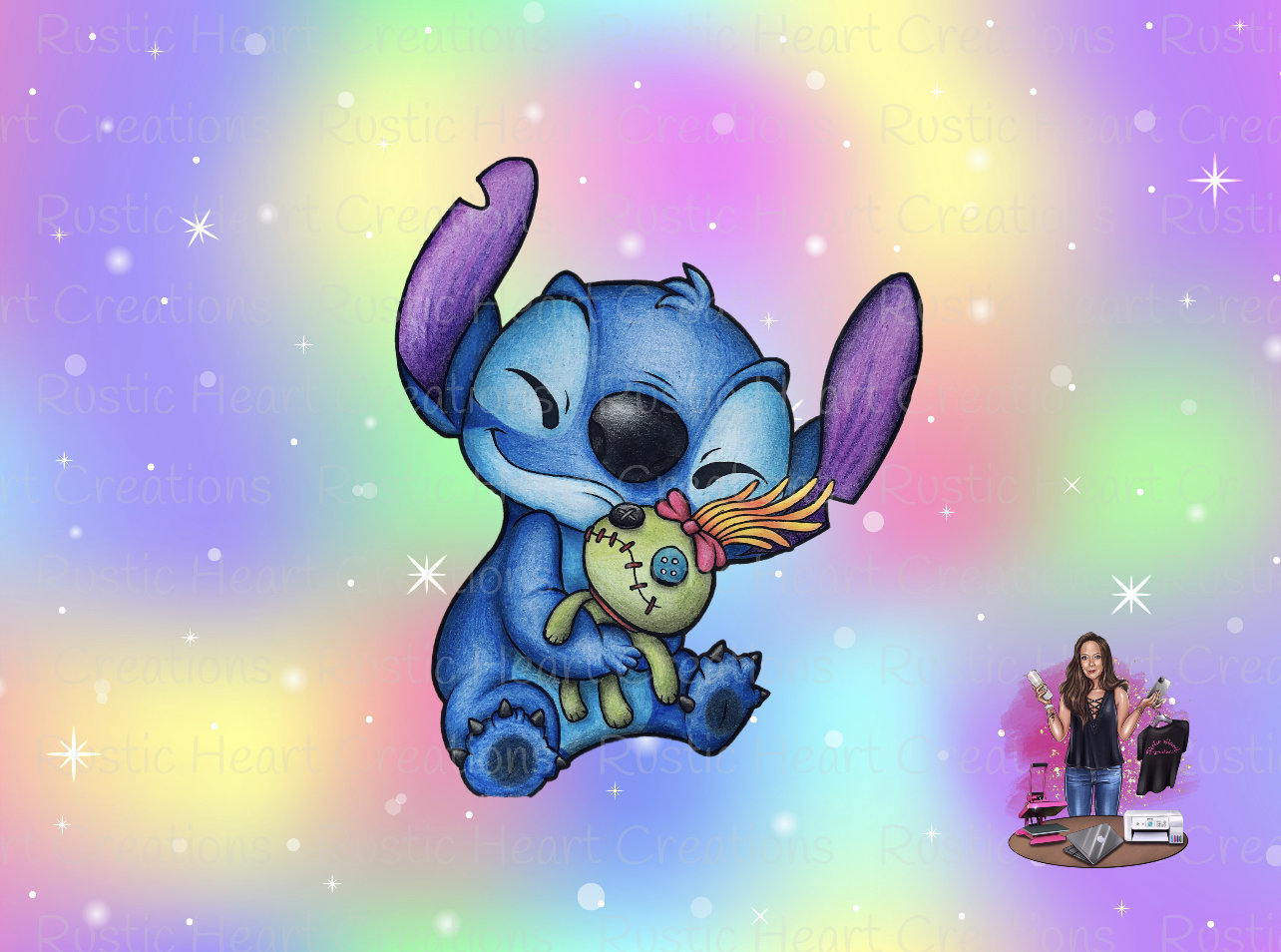 Scrump Lilo And Stitch Wallpaper