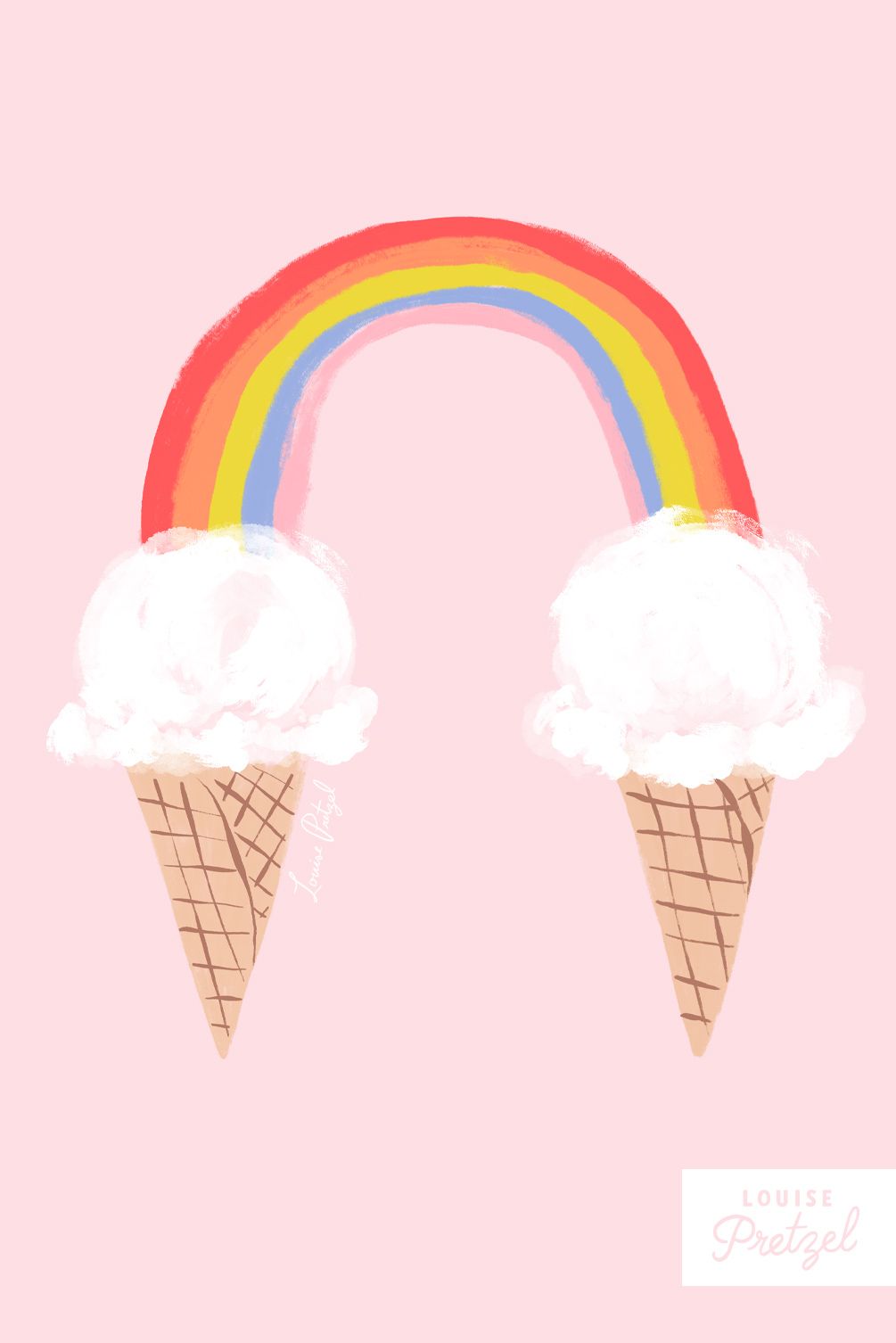 Rainbow Ice Cream Wallpapers - Wallpaper Cave