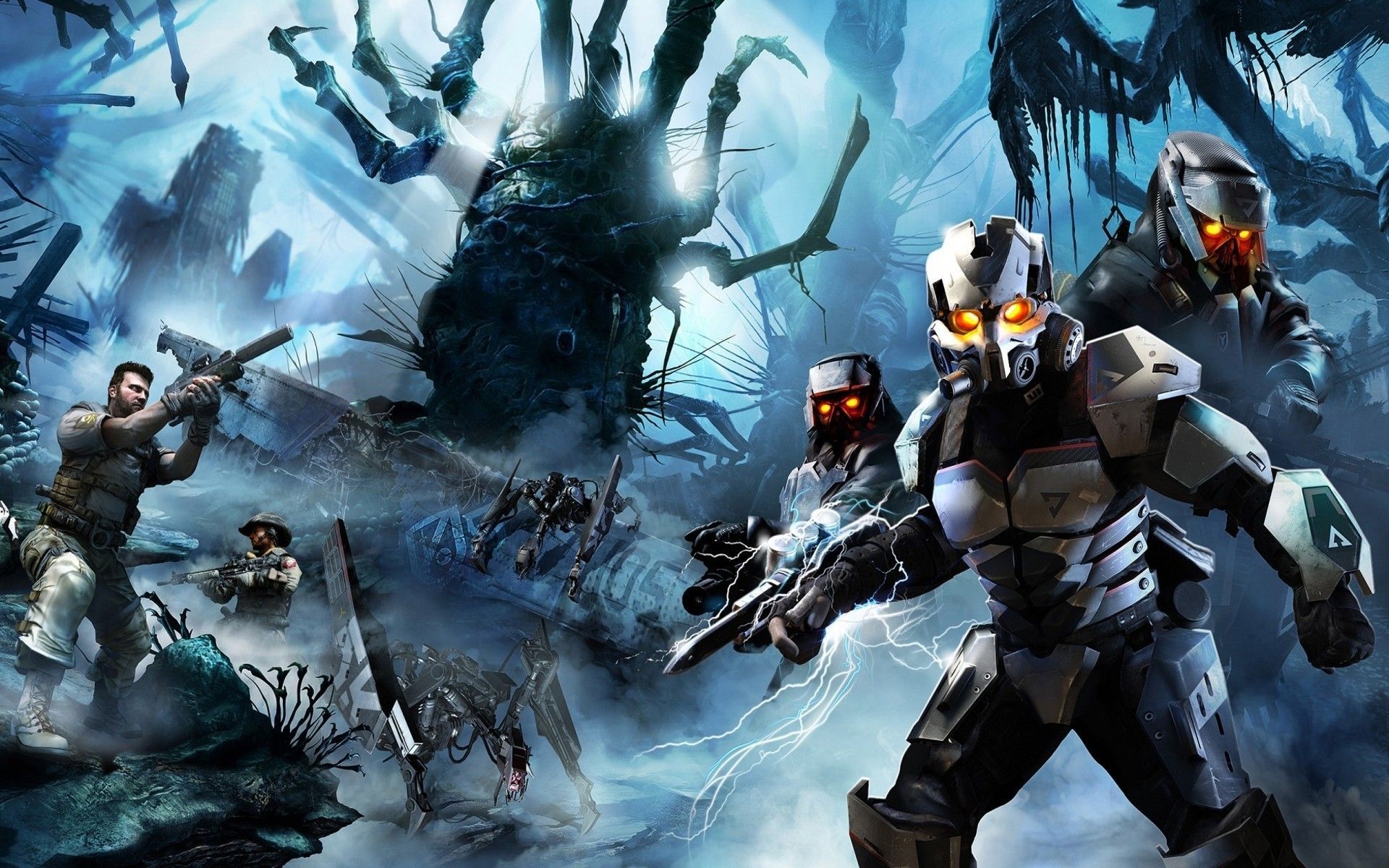 Killzone 3 soldiers video games wallpaper. Arte conceitual de personagens, Arte, Arte conceitual
