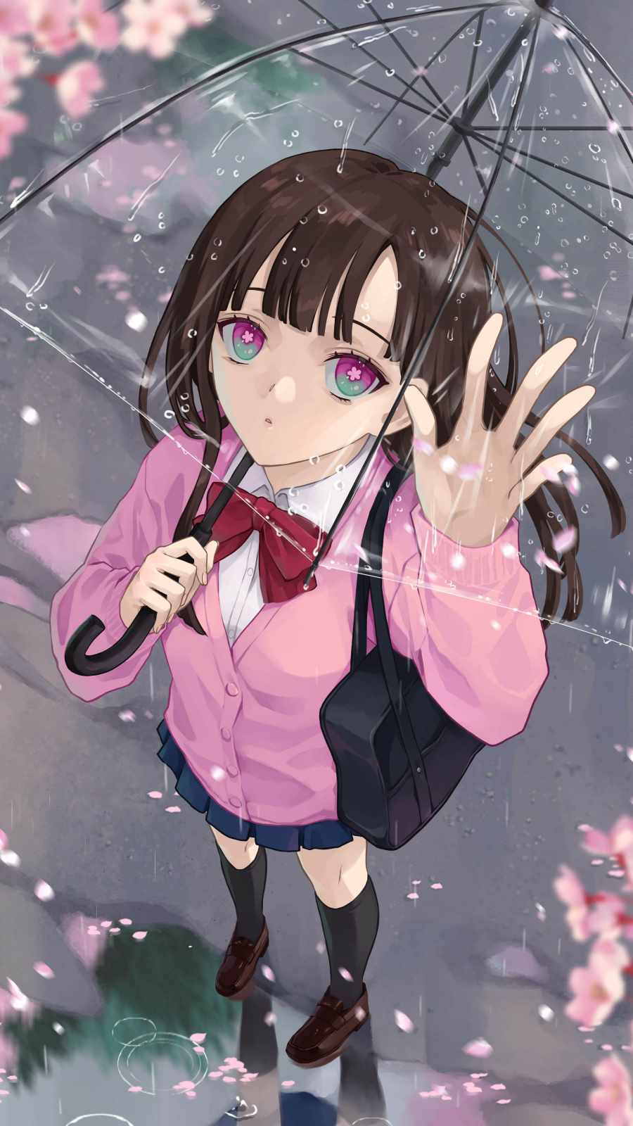 Anime Girl In Rain IPhone Wallpaper Wallpaper, iPhone Wallpaper