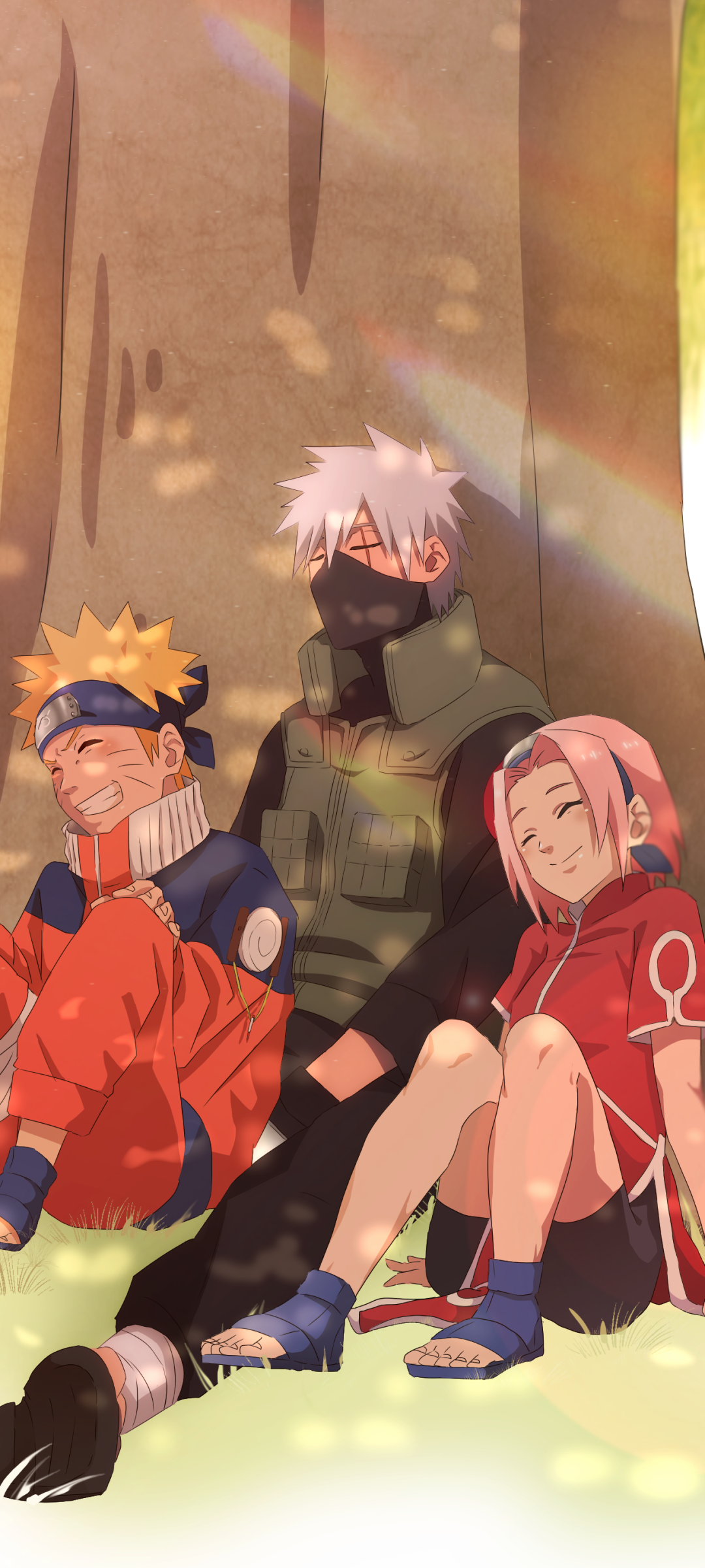 Wallpaper / Anime Naruto Phone Wallpaper, Sakura Haruno, Kakashi Hatake, Naruto Uzumaki, 1080x2400 free download
