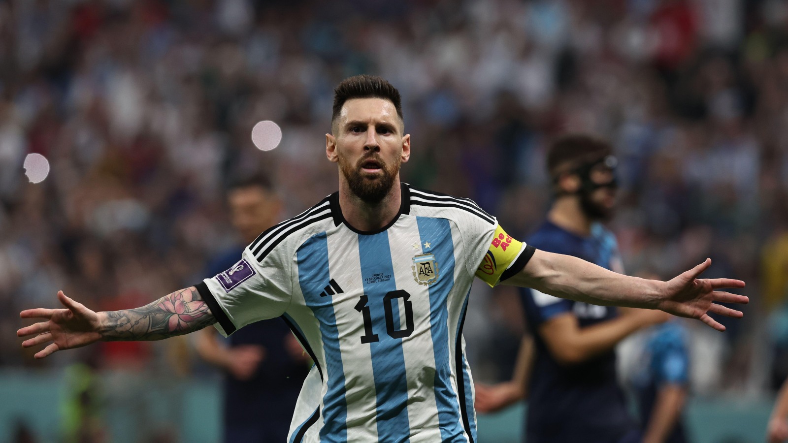 big names that want to see Lionel Messi lift the World Cup: Keane, Ronaldo, Modric