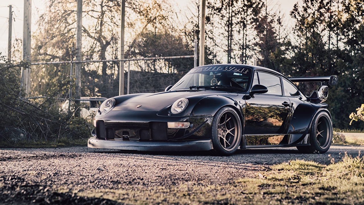 Photos Porsche 911 RWB Black auto