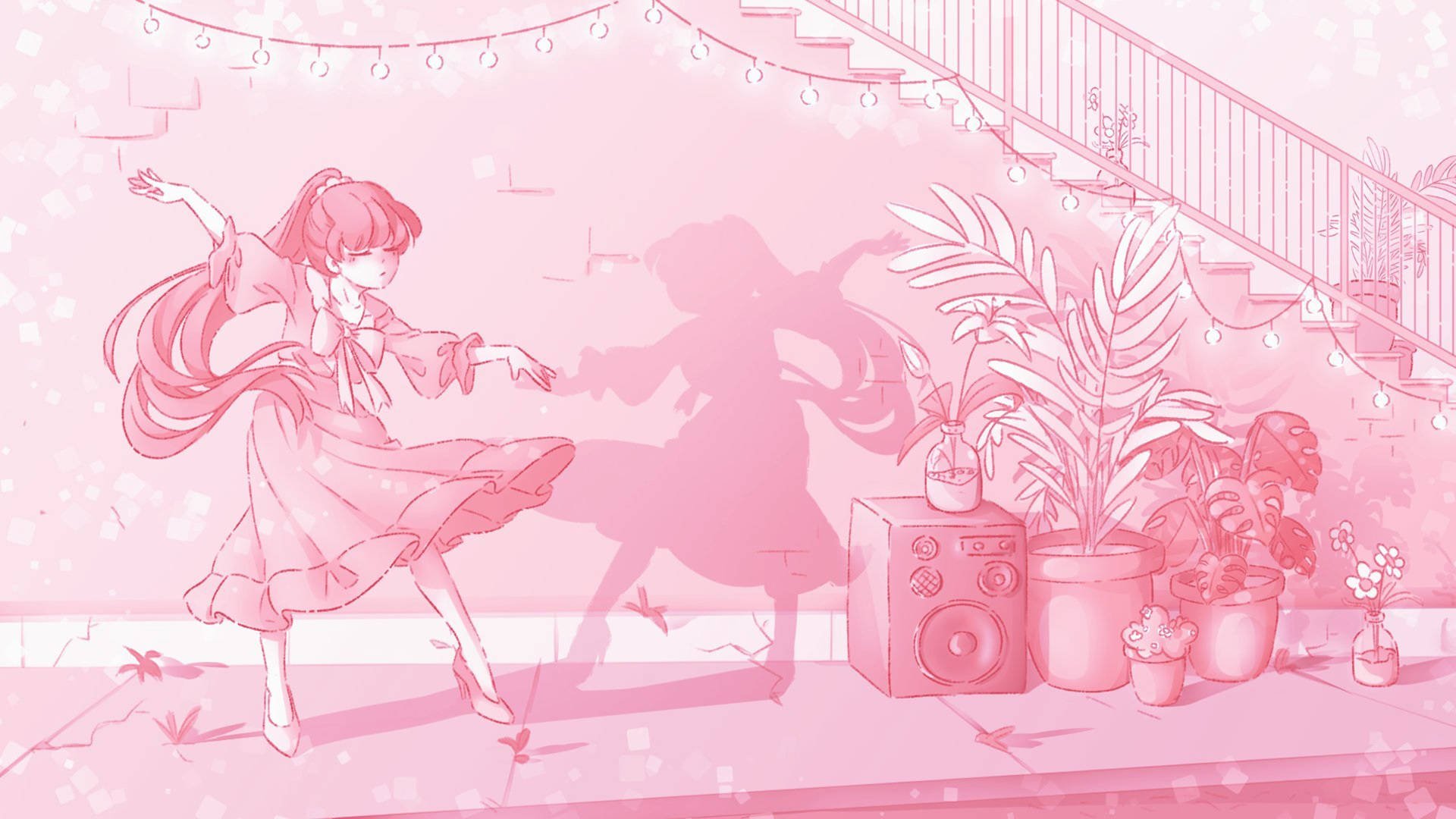 Anime Cute Pink Desktop Wallpapers  Top Free Anime Cute Pink Desktop  Backgrounds  WallpaperAccess
