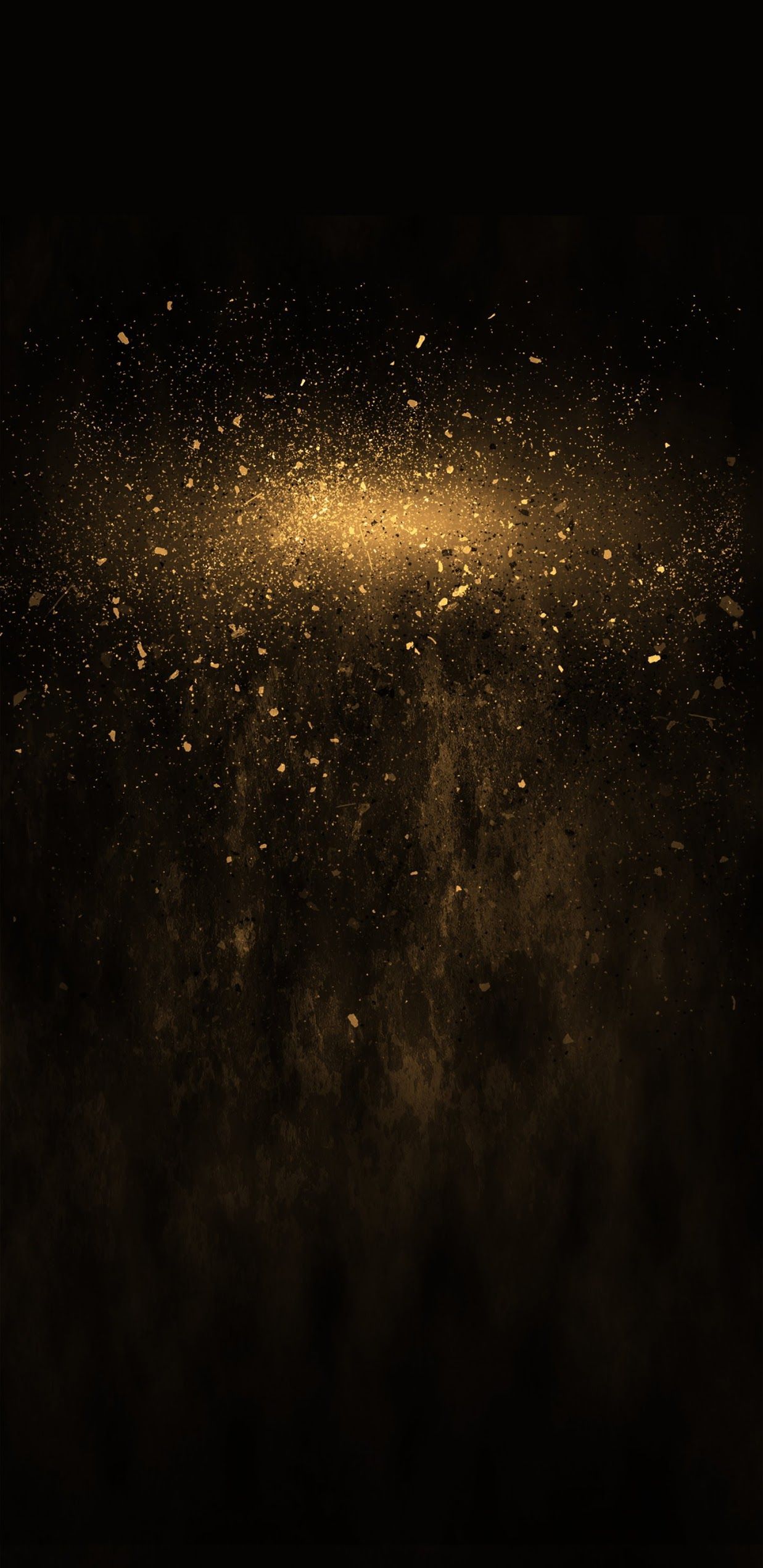 Gold Galaxy Wallpaper