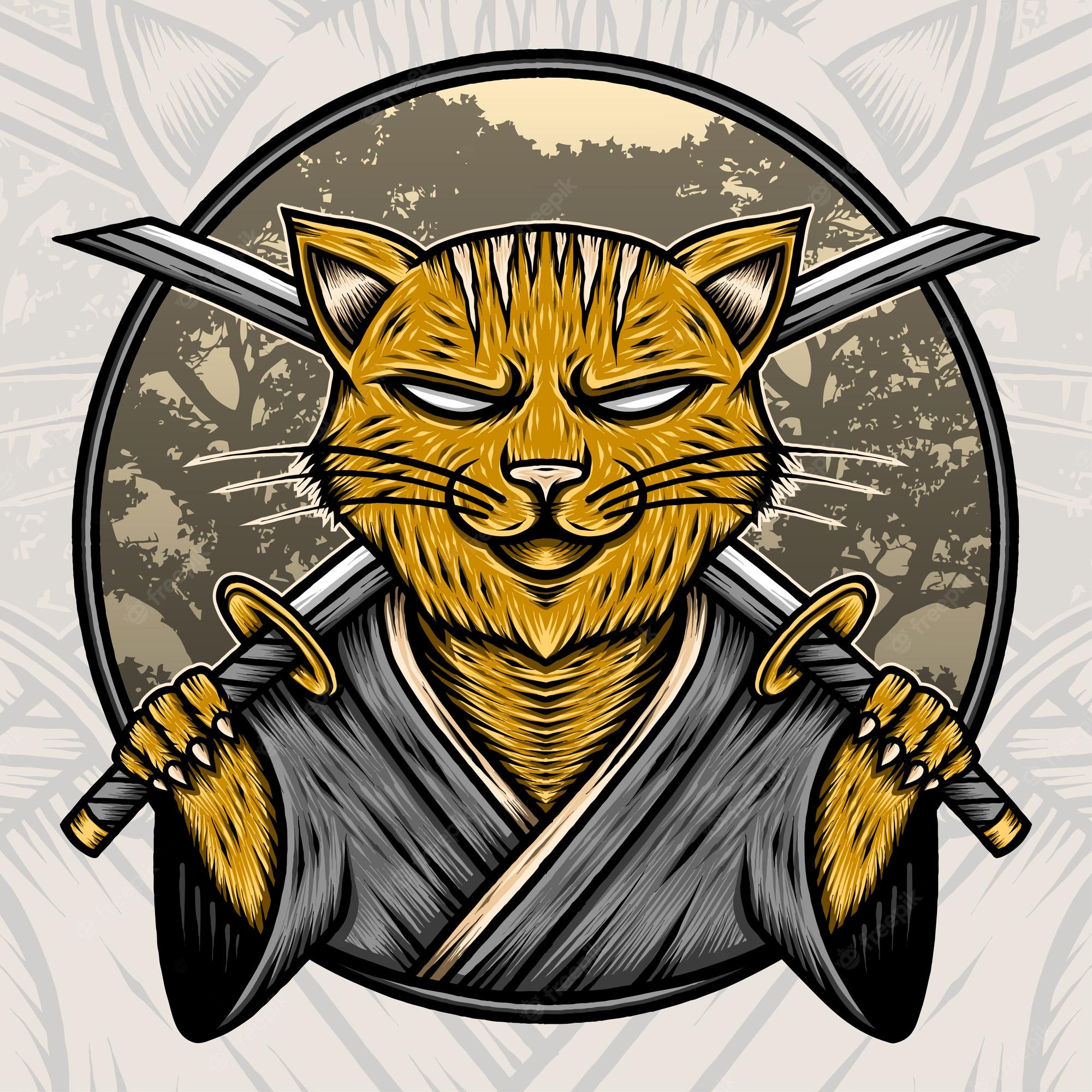 Cat Samurai Wallpapers - Wallpaper Cave