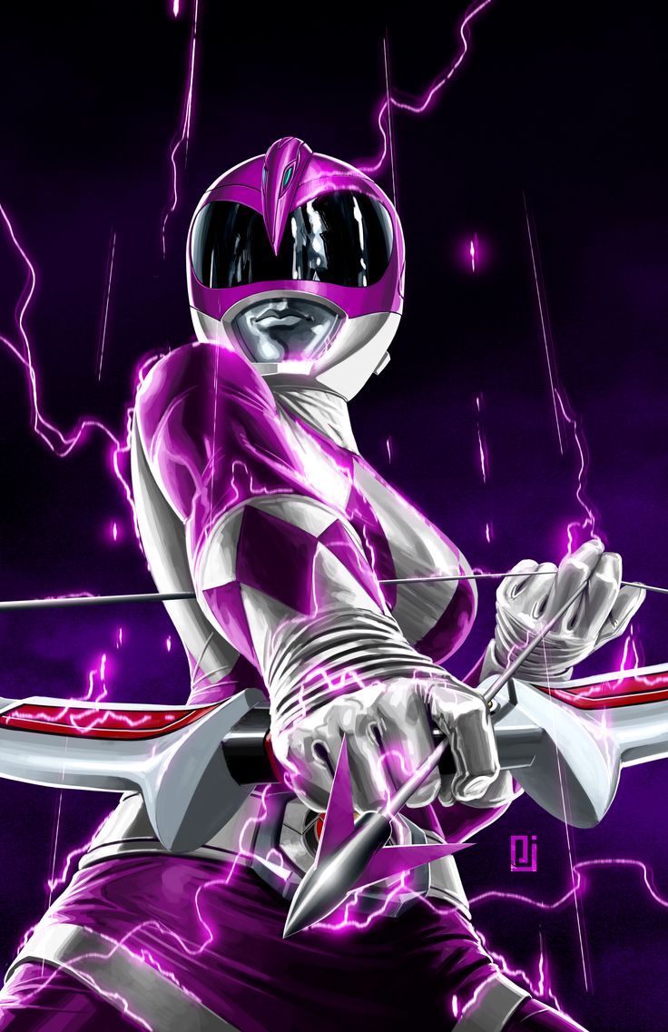 Pink Ranger, Peejay Catacutan. Power rangers, Power rangers tattoo, Green power ranger
