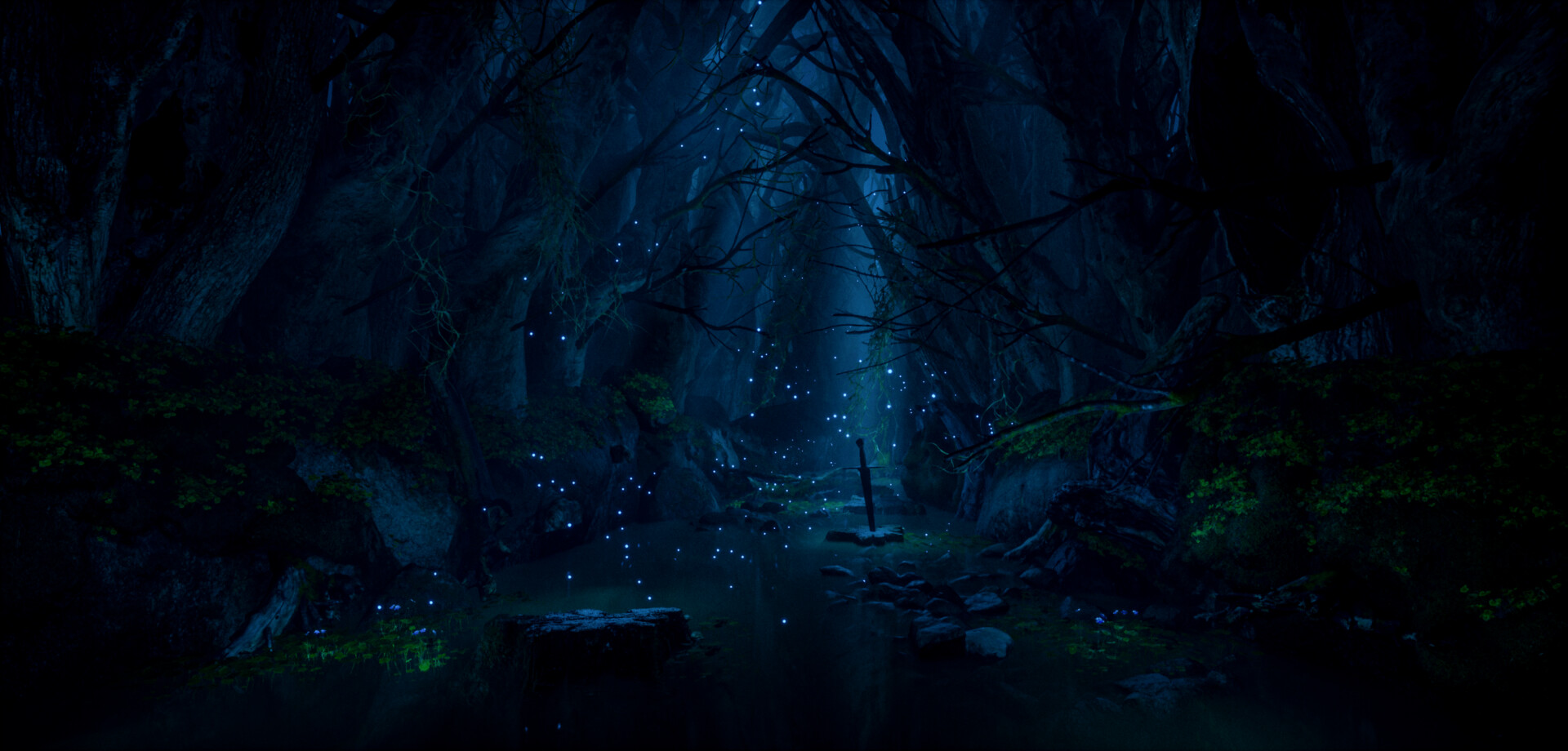 Dark Fantasy Forest