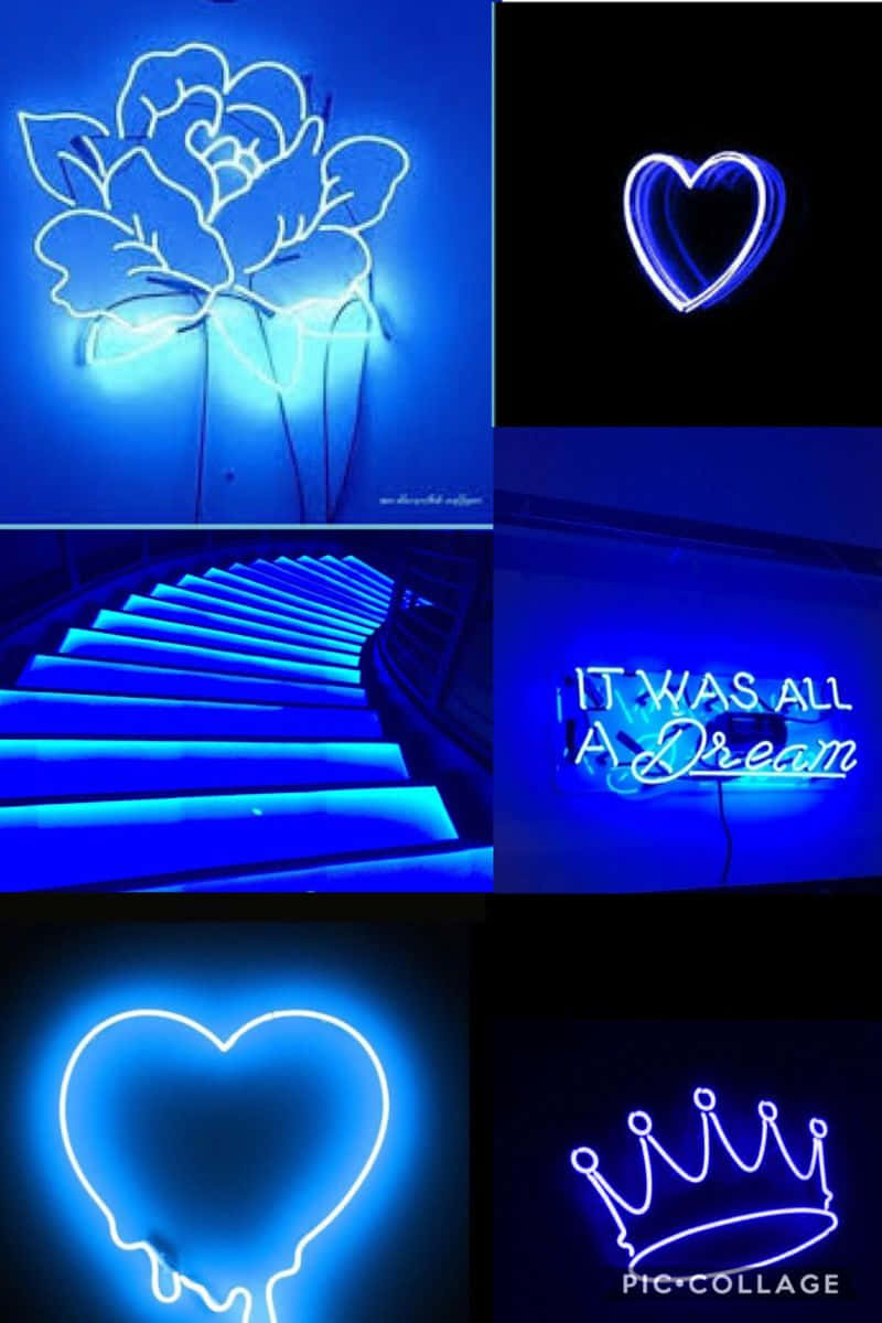Led Blue Wallpapers Wallpaper Cave