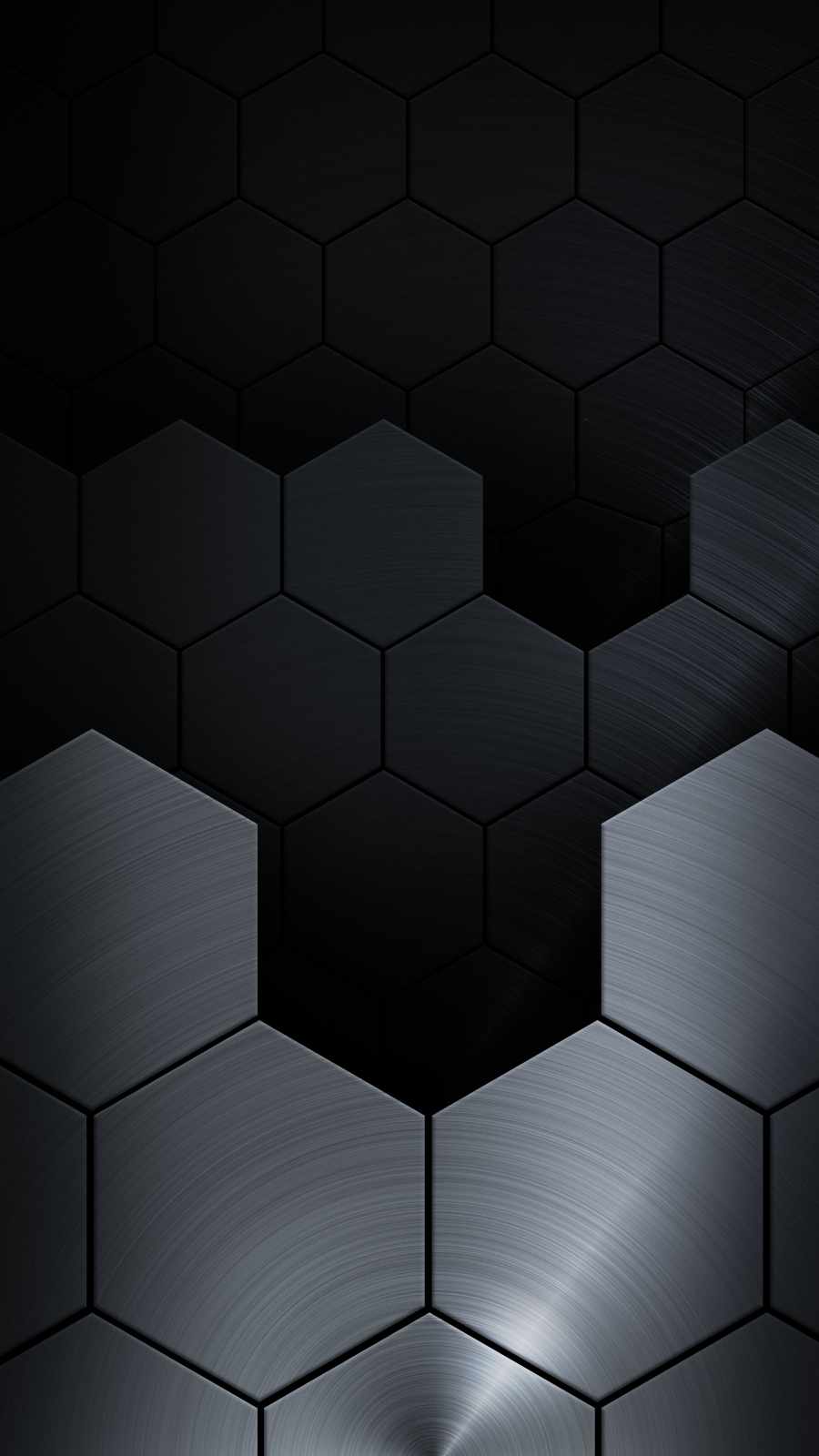Metal Hexagon IPhone Wallpaper Wallpaper, iPhone Wallpaper