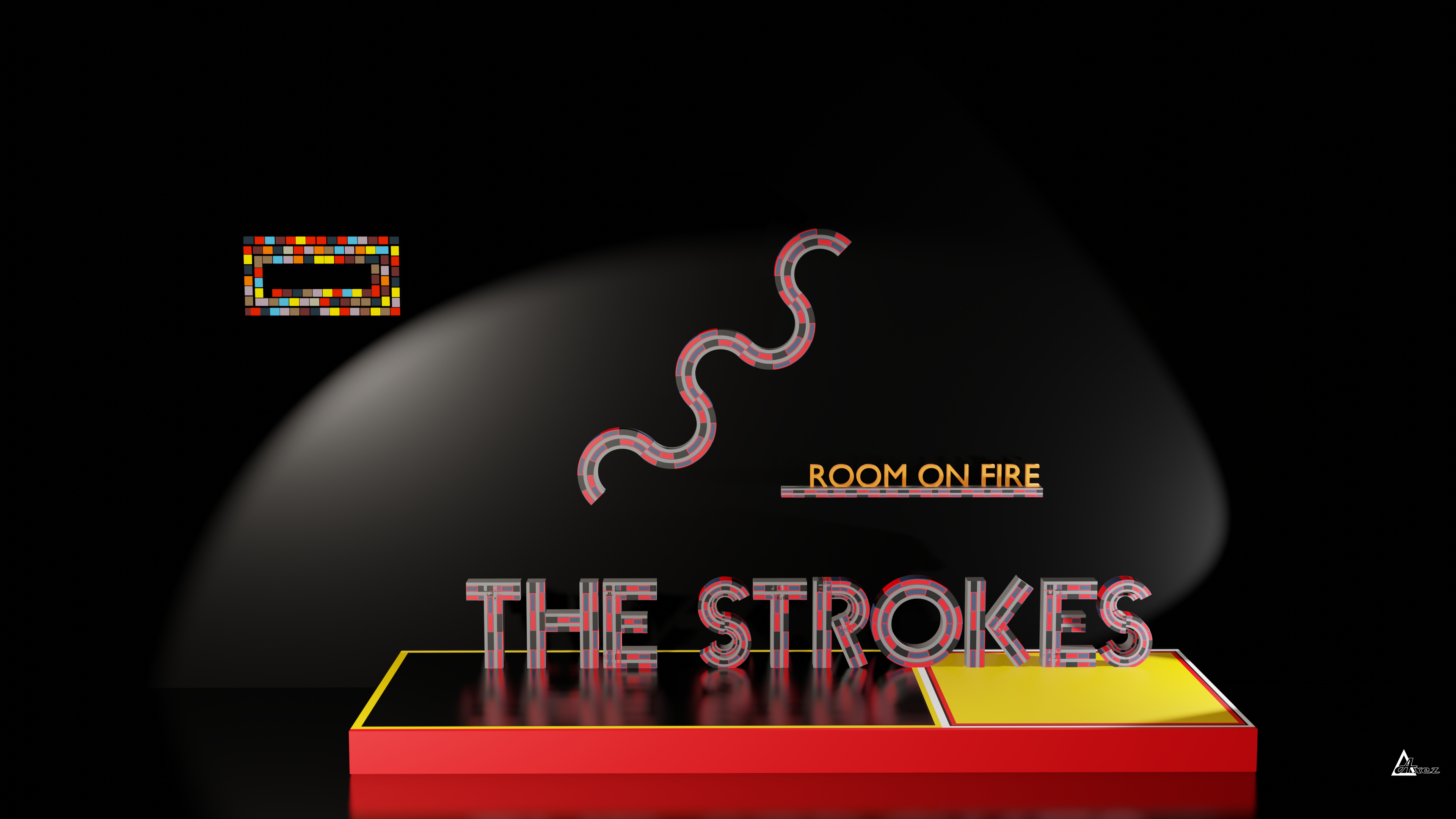 Room on Fire Strokes 4k wallpaper