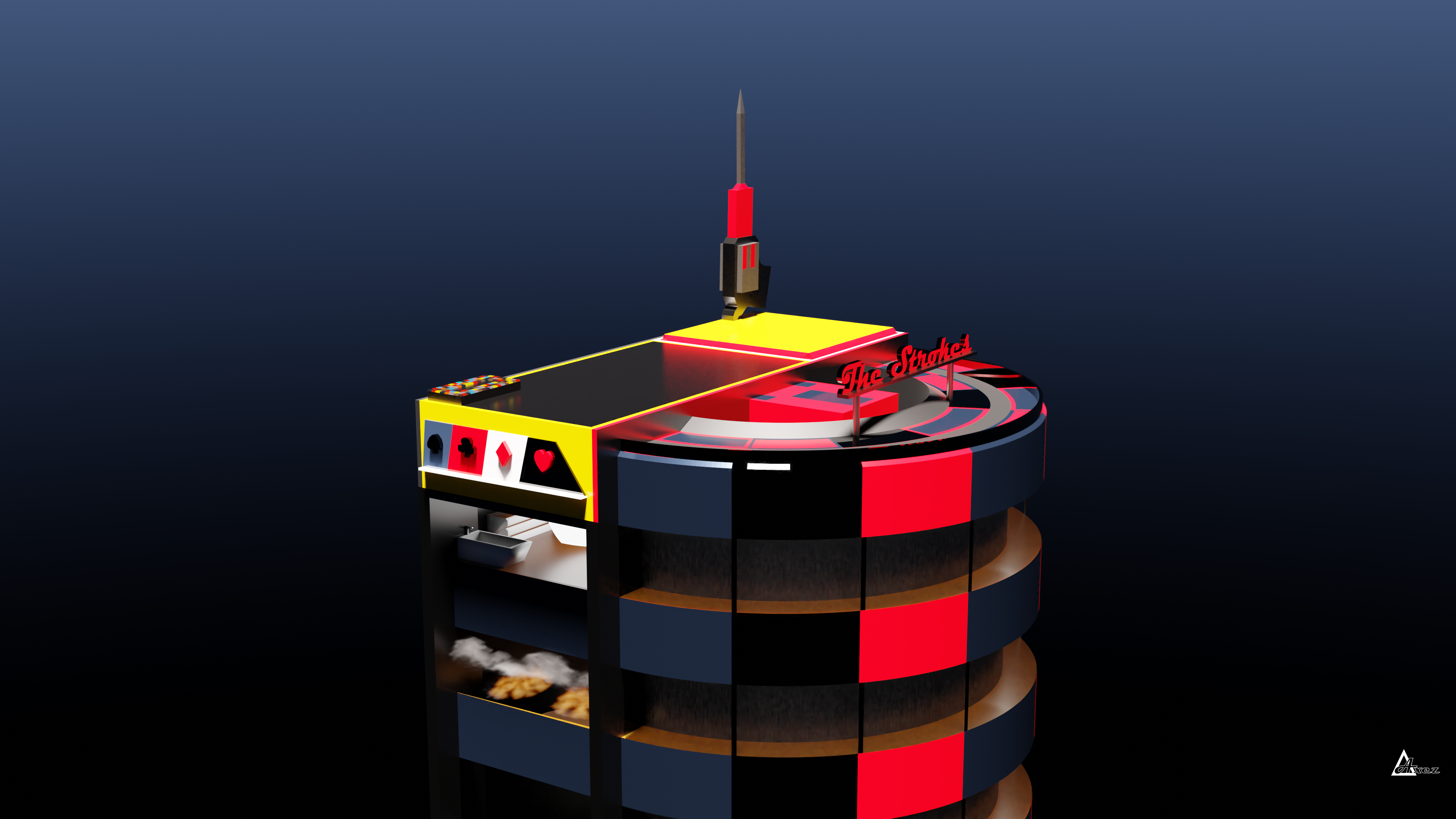 Room on Fire Strokes 4k wallpaper