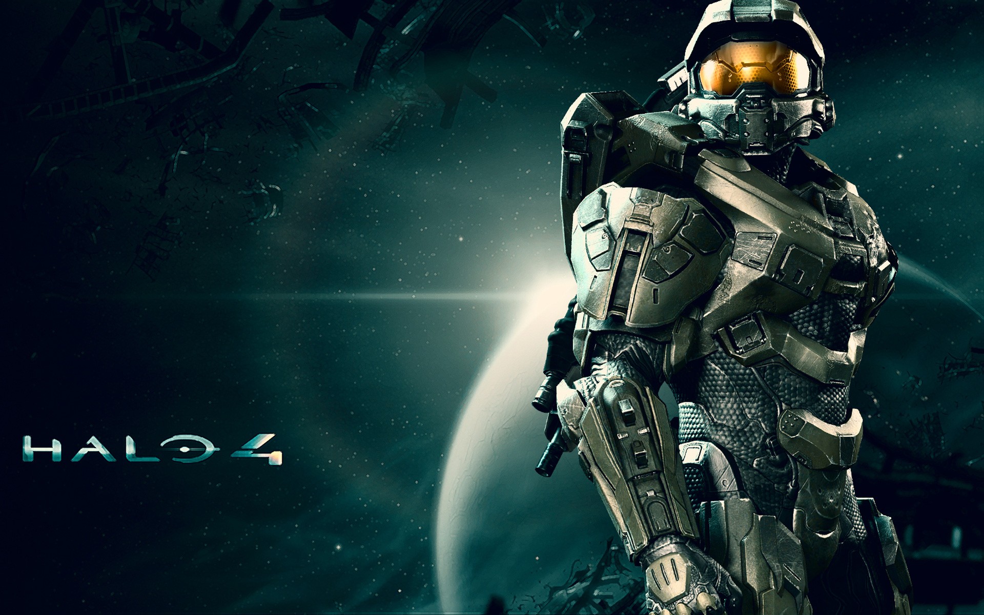Wallpaper, video games, space, soldier, machine, Master Chief, Xbox One, Marksman, Halo 4, midnight, darkness, screenshot, mecha, 1920x1200 px, computer wallpaper, pc game, action figure, action film, mercenary, reconnaissance, cg artwork