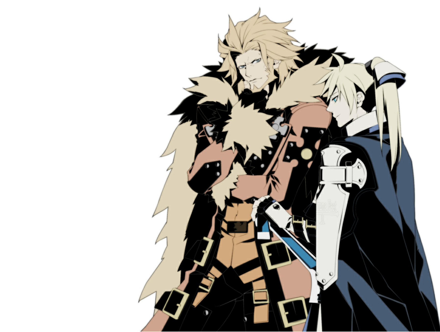 Wallpaper, Guilty gear strive, Guilty Gear Xrd, Guilty Gear, Ky kiske, Leo whitefang, anime boys 1795x1353