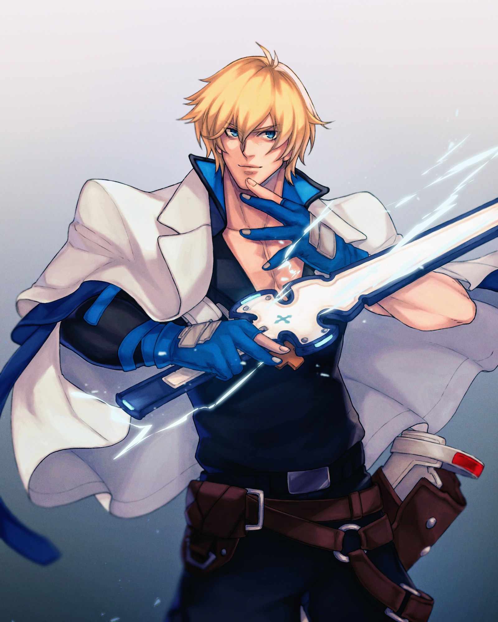 ky kiske (guilty gear and 1 more) drawn