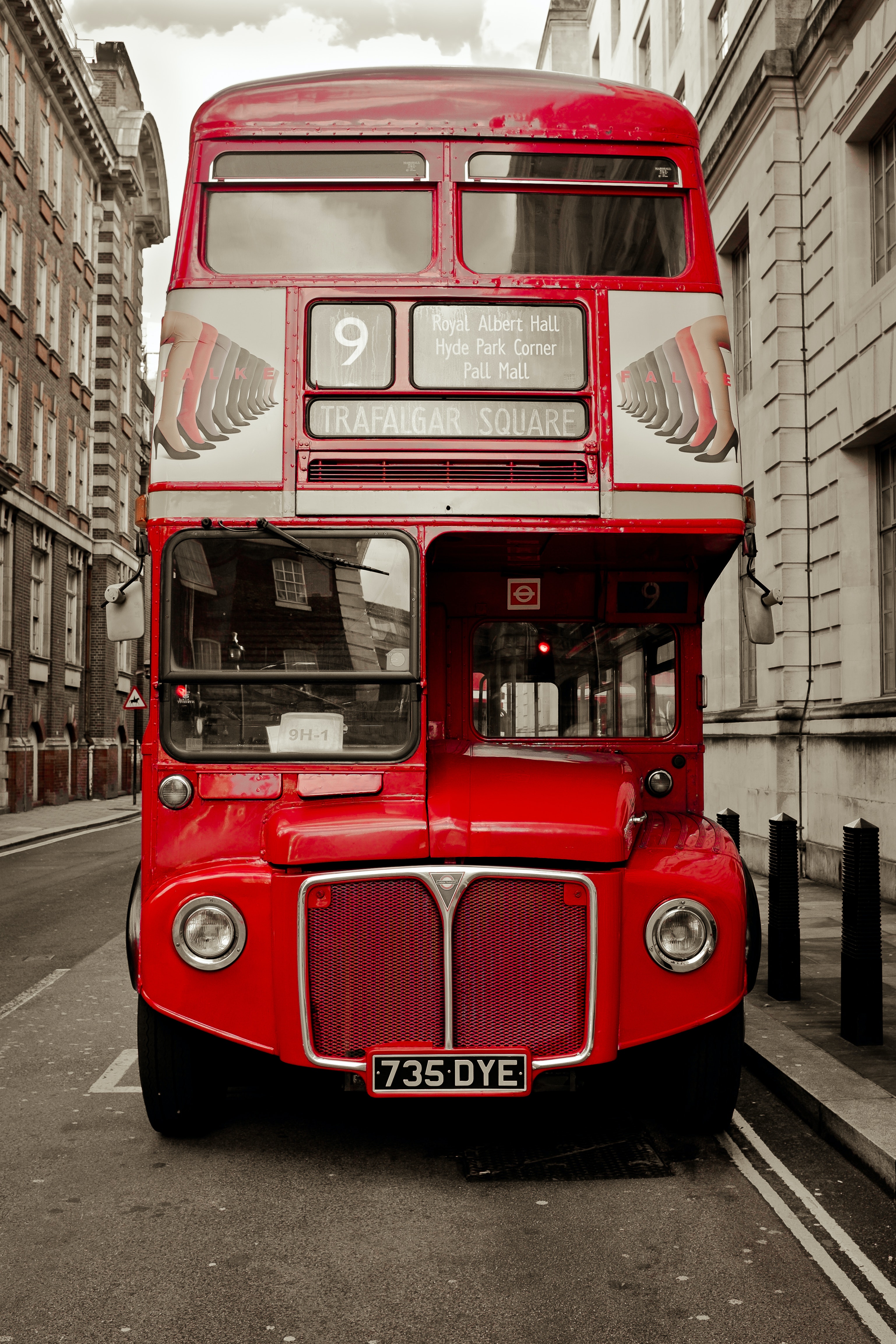 Double Decker Bus in the City · Free