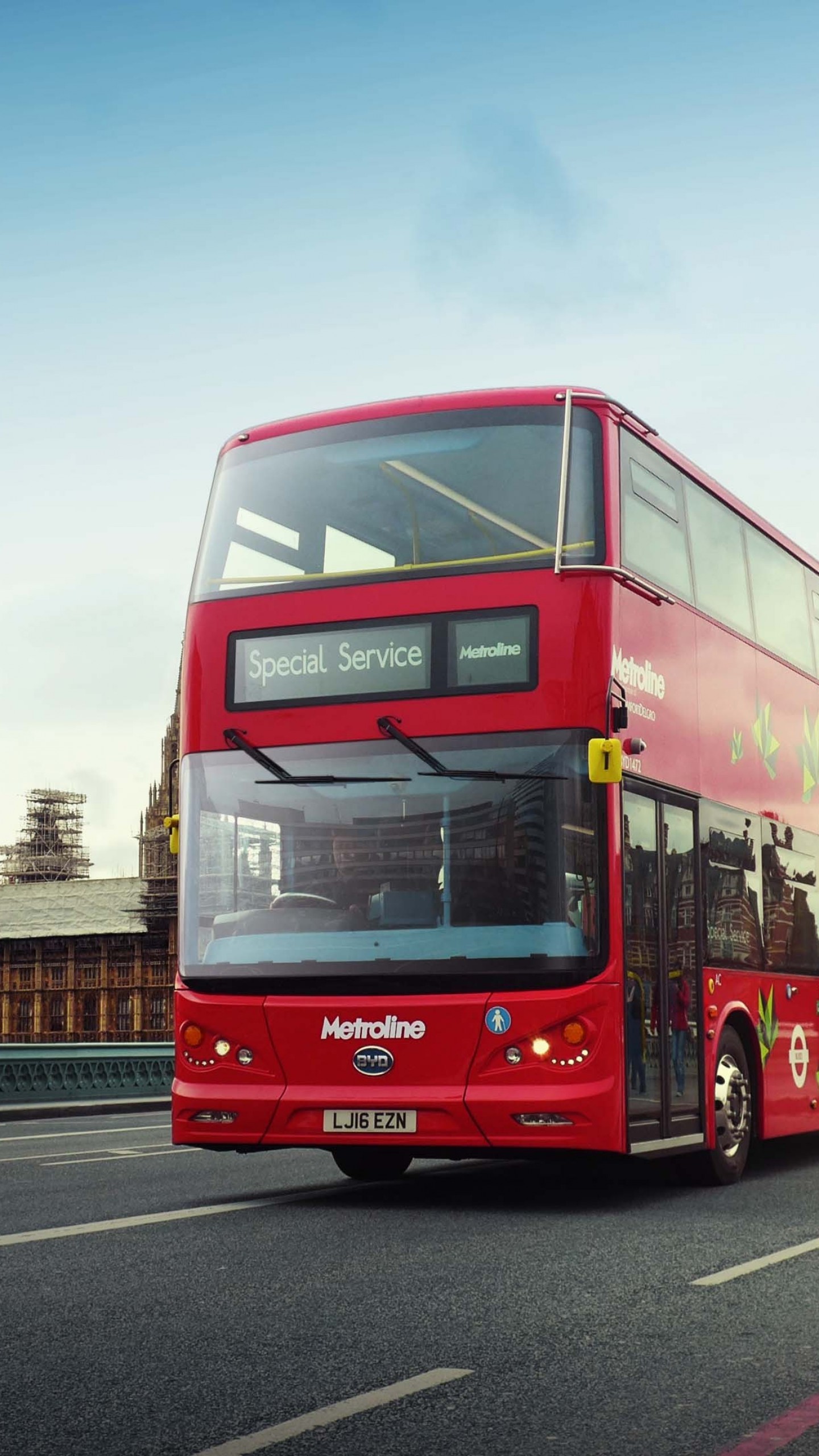 Wallpaper electric bus, london, first electric double decker bus, Cars & Bikes