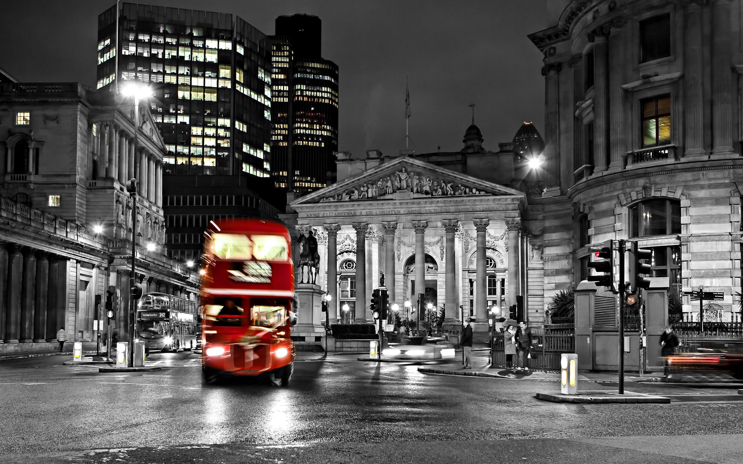 Road blur night bus england london black and white street city exposure timelapse wallpaperx1600. London wallpaper, Visit london, London city