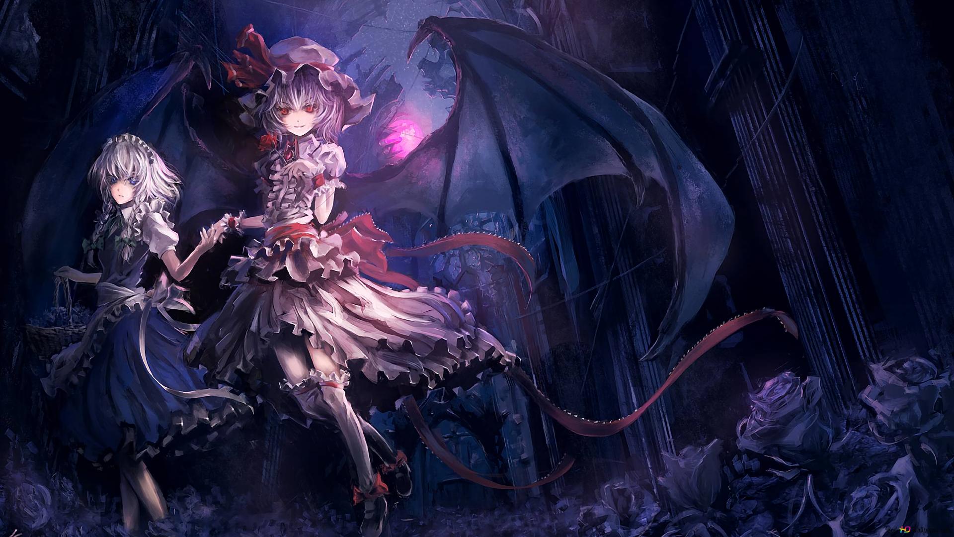 Scary anime couple HD wallpaper download