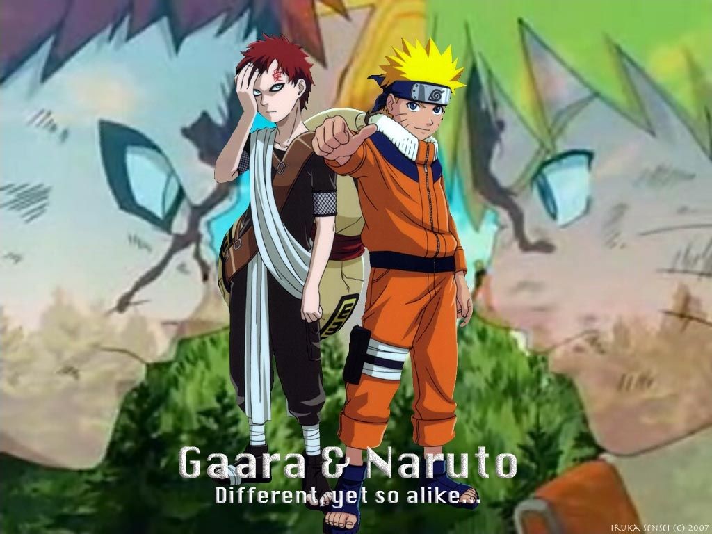 Anime. Gaara, Animasi, Naruto