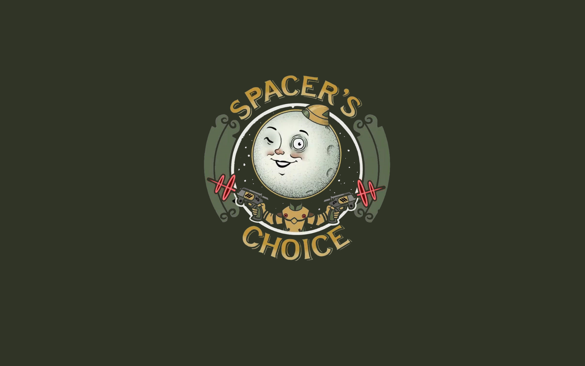 Spacers choice distressed white logo the outer worlds logo