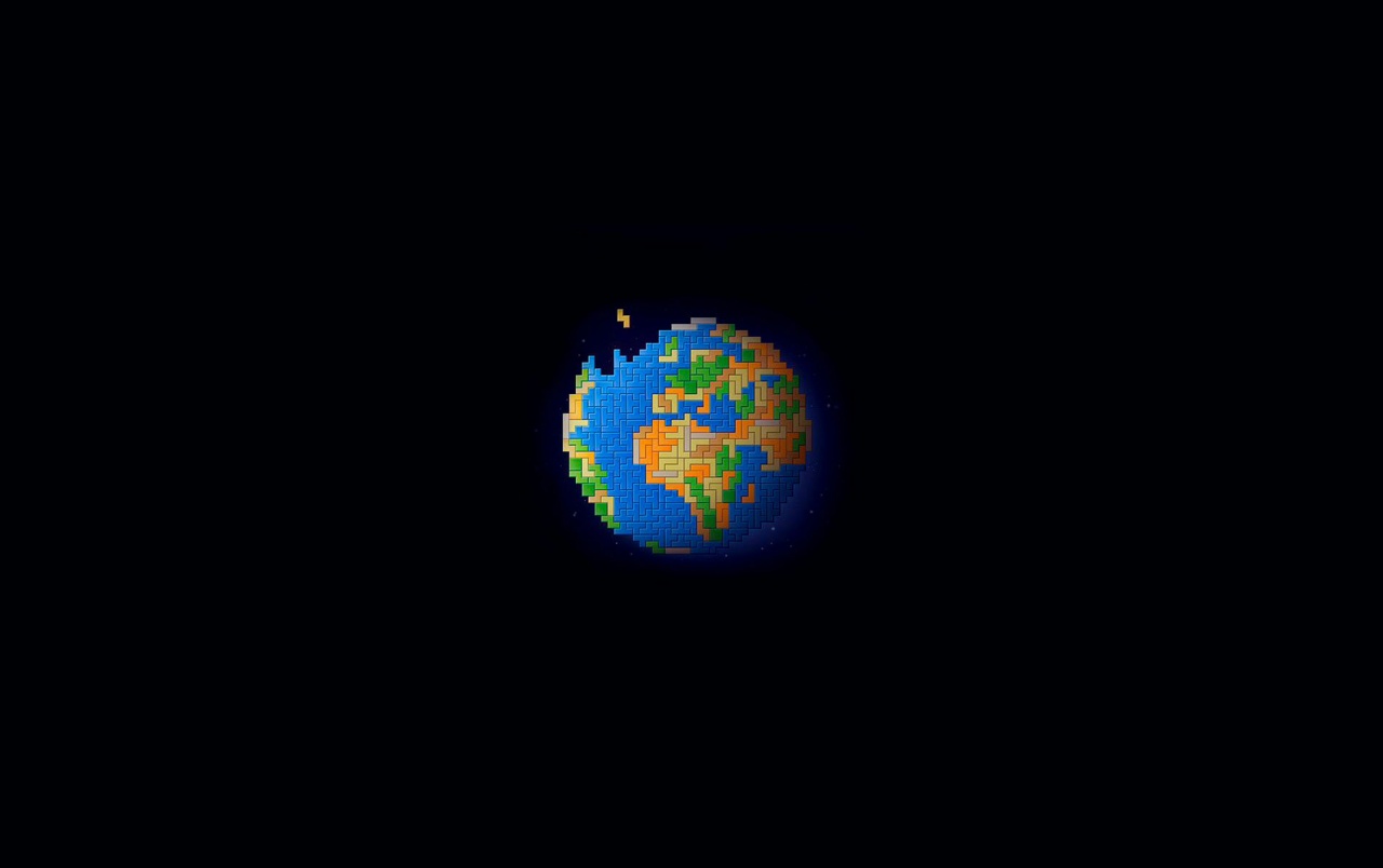 Pixel World wallpaper. Pixel World
