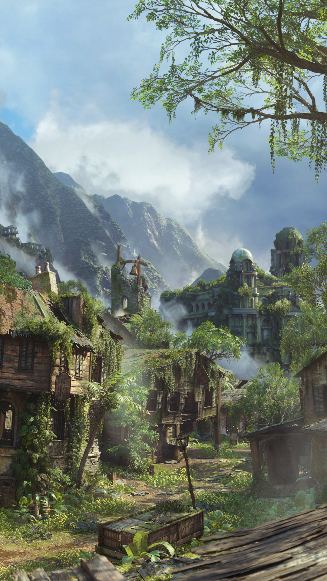 Uncharted phone wallpaper 4K