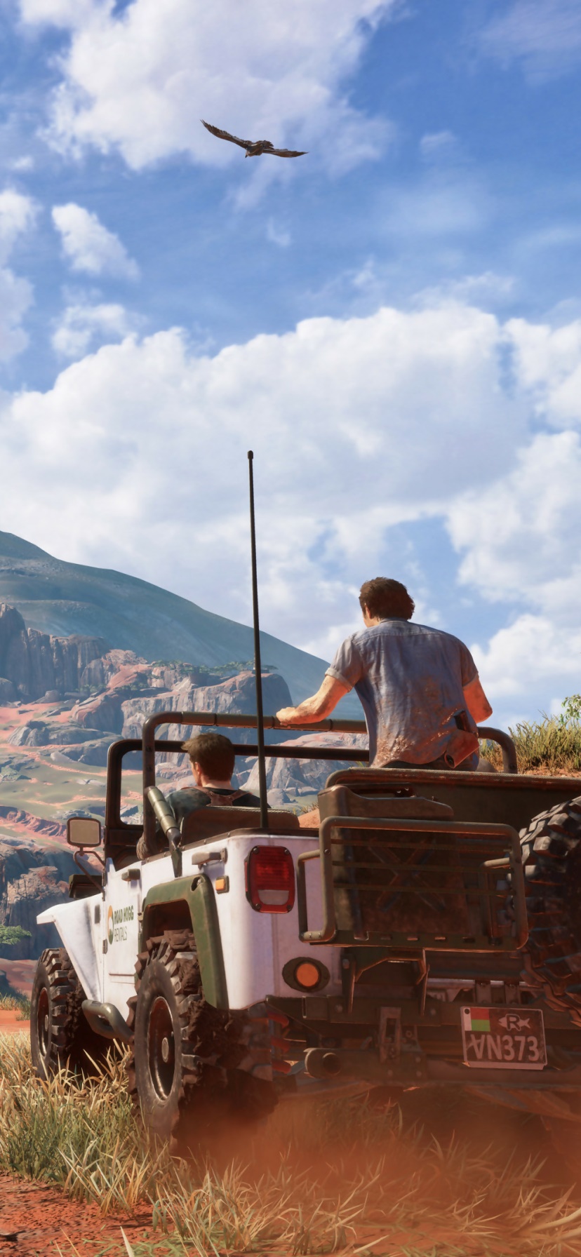 Wallpaper / Video Game Uncharted 4: A Thiefs End Phone Wallpaper, Nathan Drake, Samuel Drake, 828x1792 free download