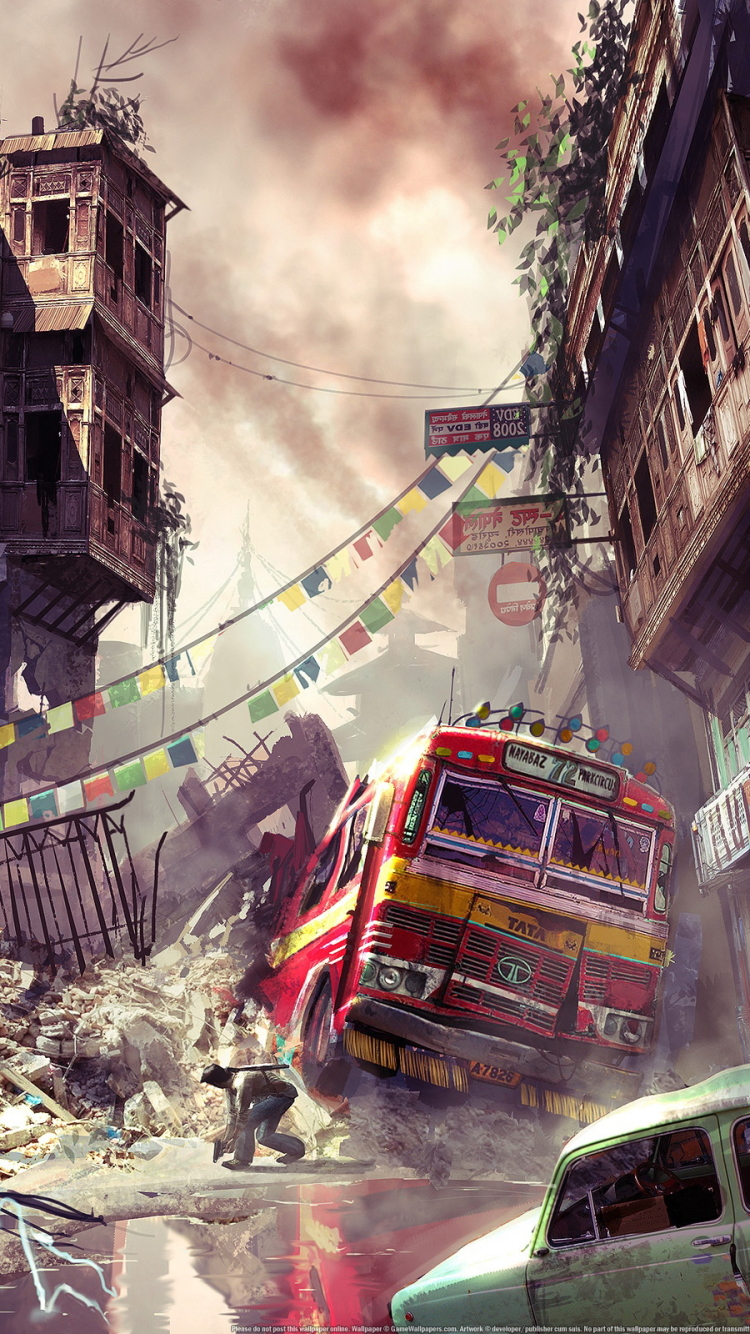 Uncharted 2: Among Thieves Phone Wallpaper