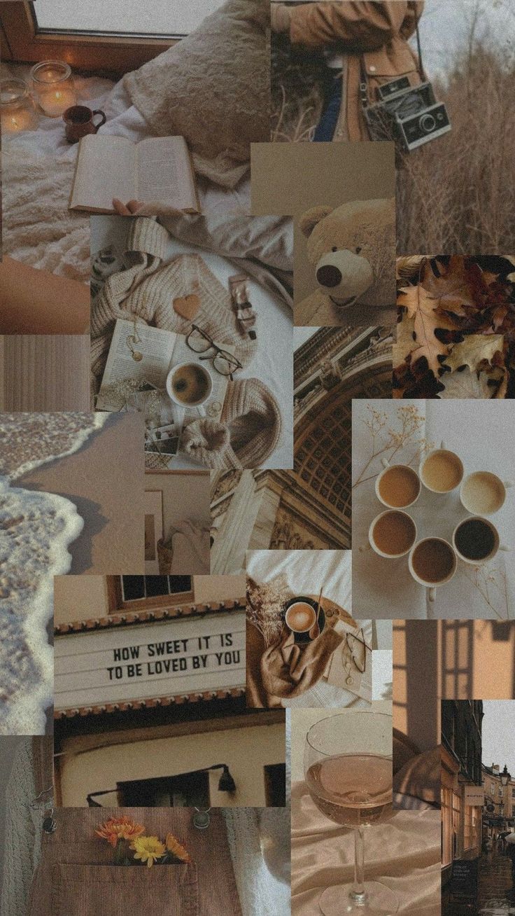 Brown Aesthetic Wallpaper Browse Brown Aesthetic Wallpaper with collections of Beig. Aesthetic iphone wallpaper, iPhone wallpaper vintage, Cute patterns wallpaper