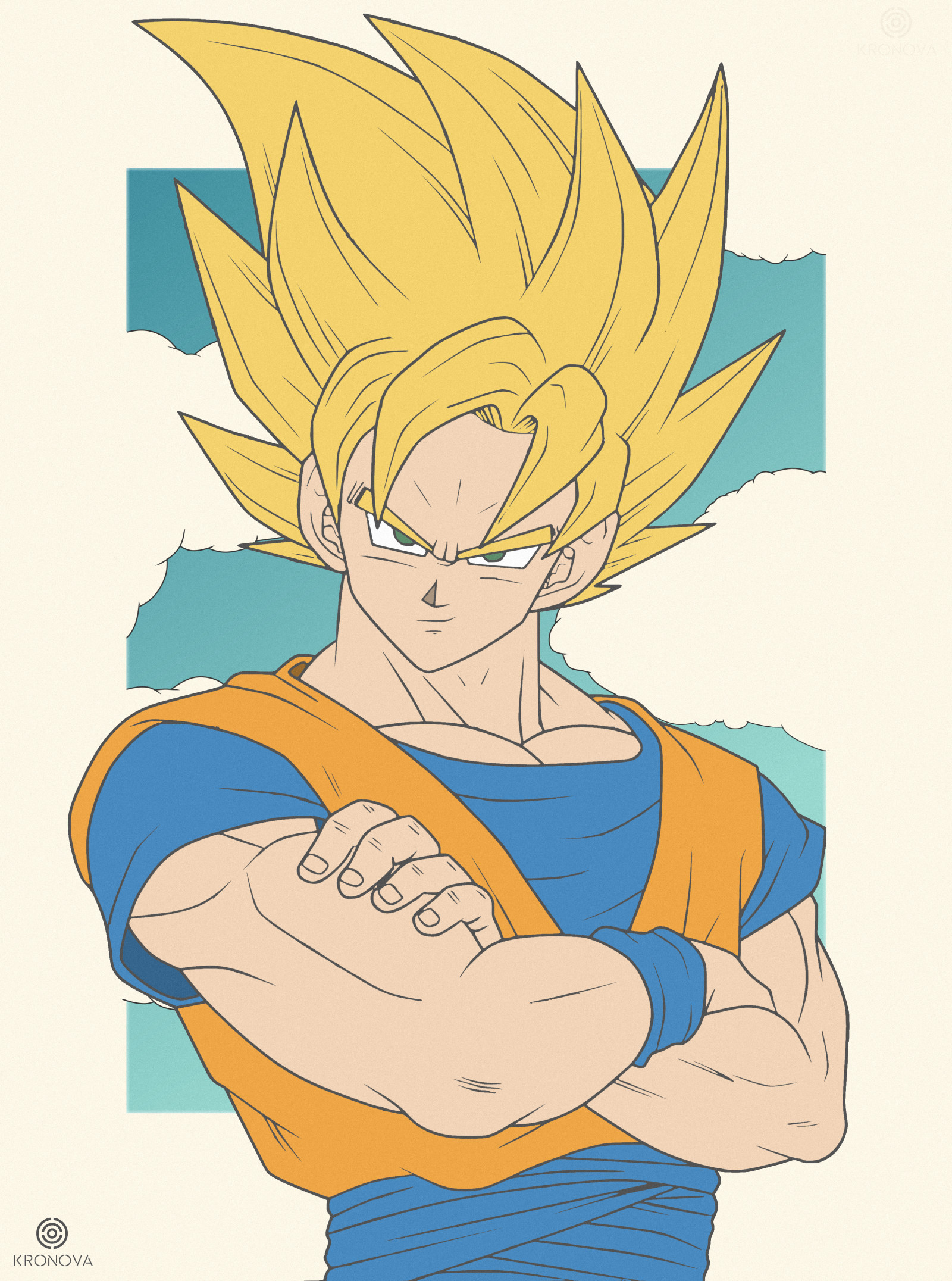 Wallpaper, Dragon Ball, Dragon Ball Z, Son Goku, Super Saiyan manga, anime boys 3216x4327