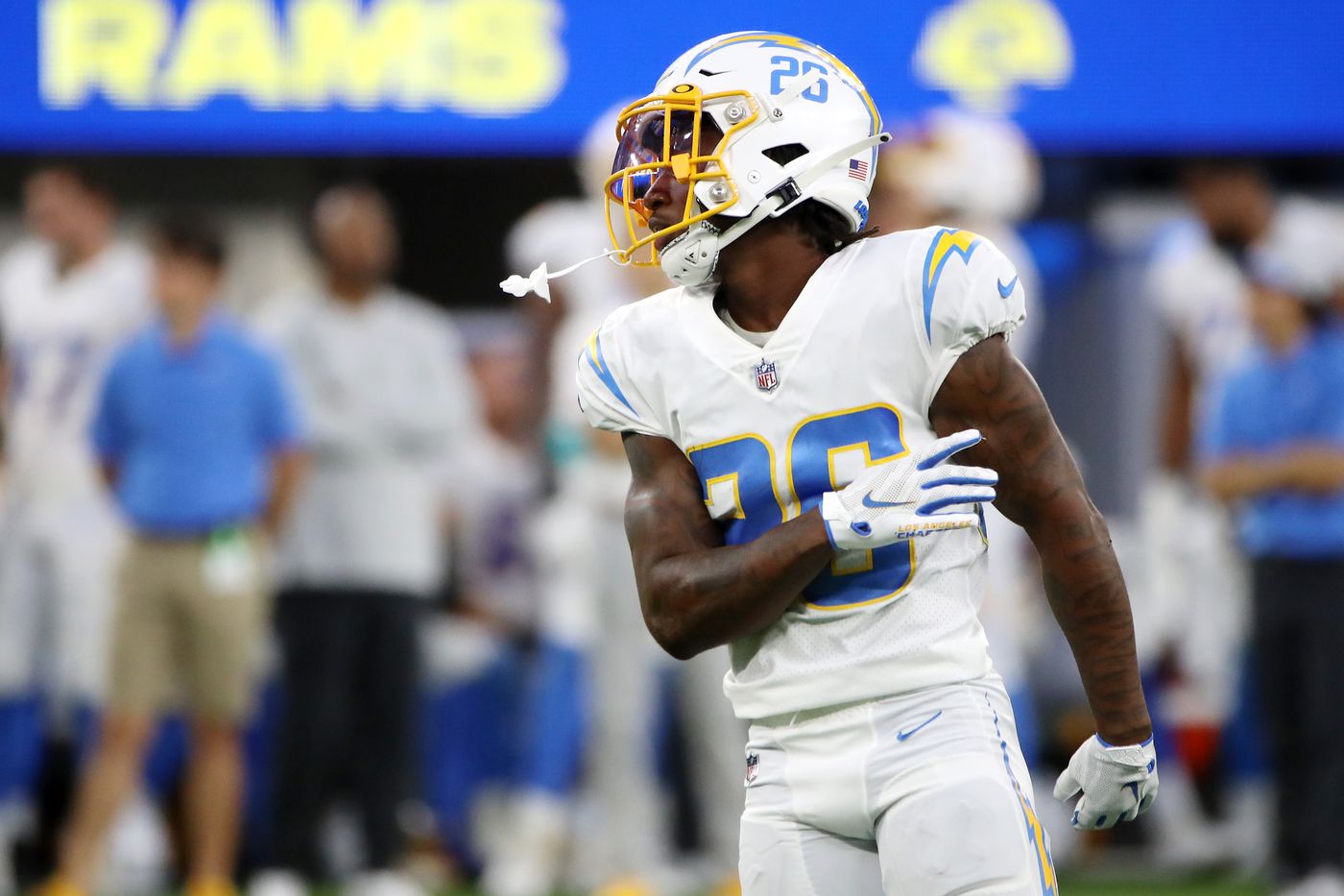 Chargers News: Asante Samuel Jr.'s makes diving interception of Jimmy G From The Blue