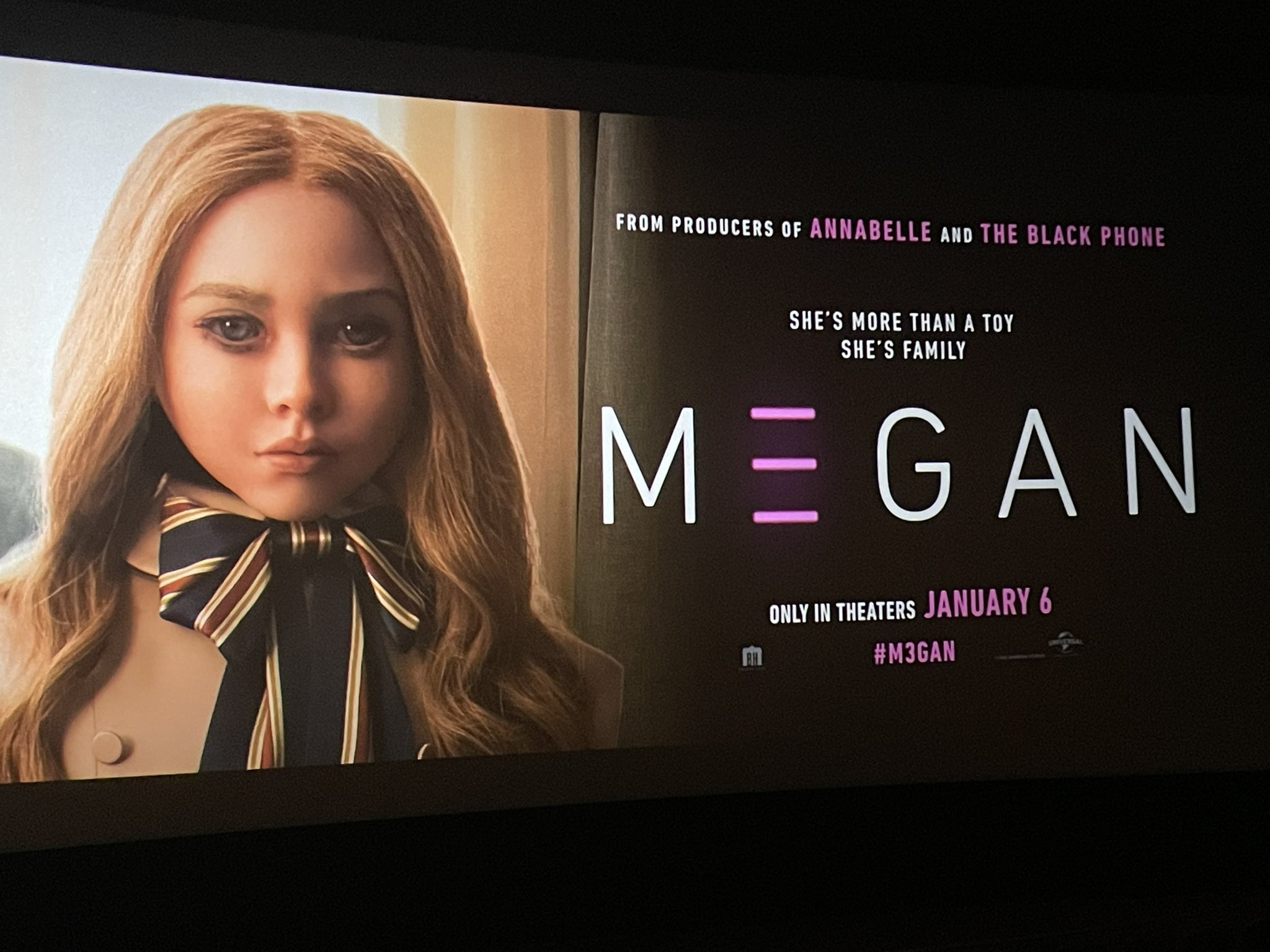 The Unfit Crit #M3gan Was A Damn Good Time At The Movies. Little Murderous Robot Had Me Rooting For Her Most Of The Movie. More Sci Fi Comedy Than Horror, Imo, But