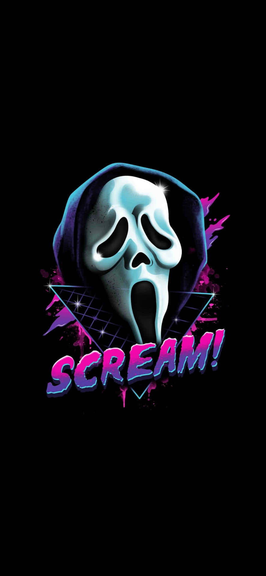 Download Retro Ghost Face Pfp Wallpaper