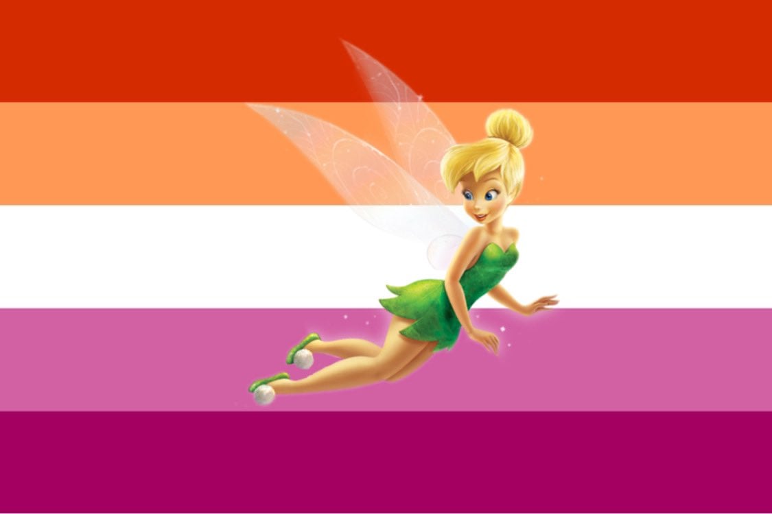 ur fav is a lesbian !'s tweet from disney fairies is a lesbian!
