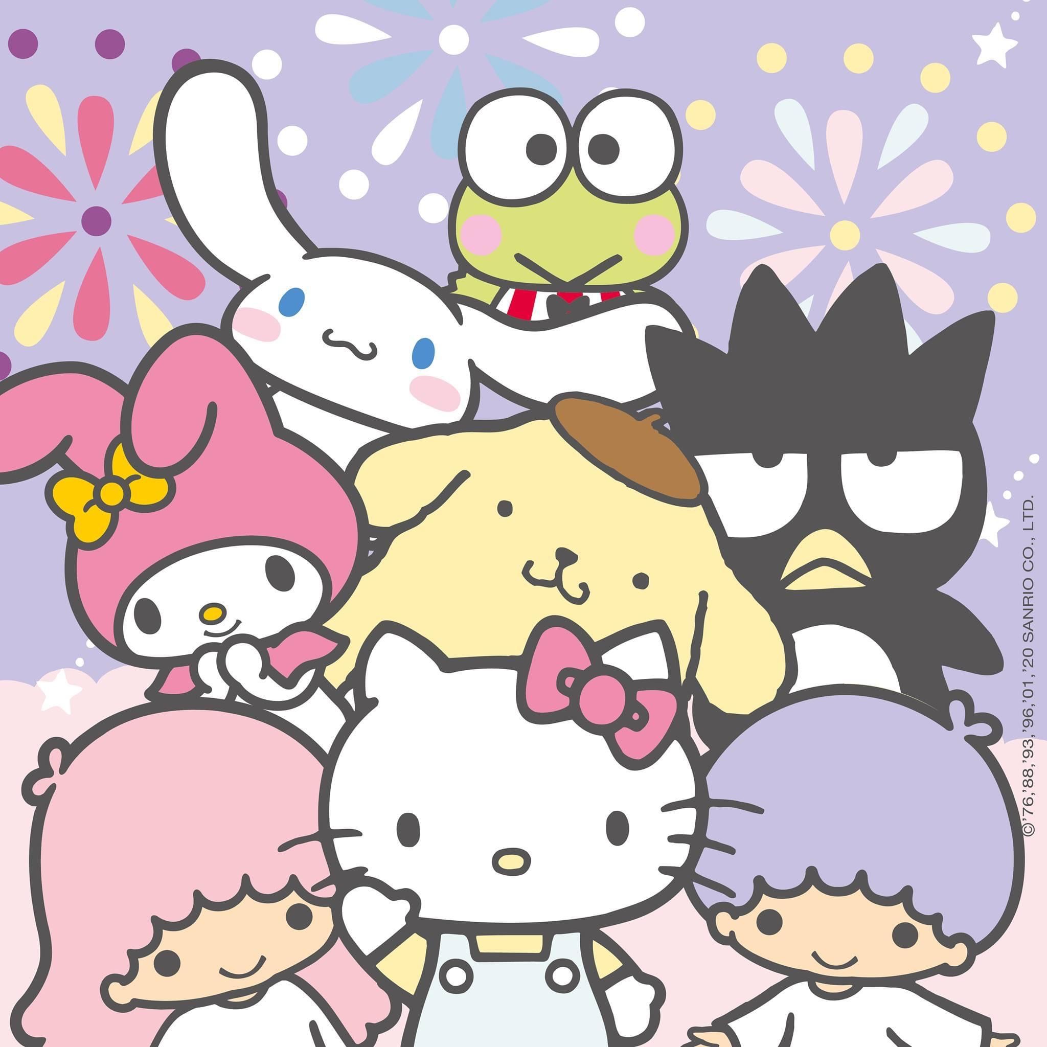 Sanrio #HappyNewYear. Walpaper hello kitty, Hello kitty background, Hello kitty iphone wallpaper