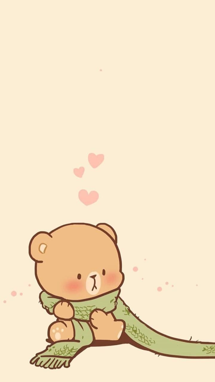 Milkmochabear. Cute emoji wallpaper, Cute cartoon wallpaper, Kawaii wallpaper