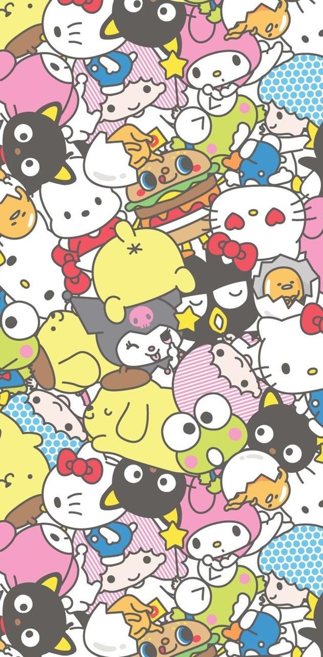 hello kitty and friends wallpaper