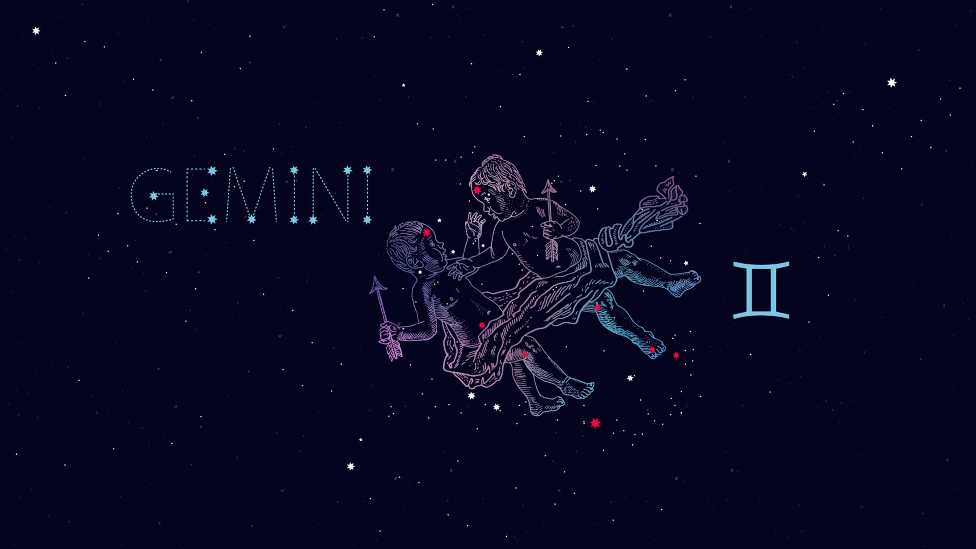 Download Zodiac Sign Twin Gemini Constellation Wallpaper