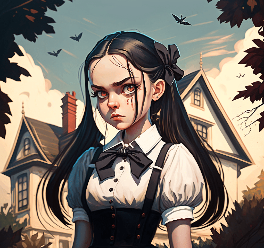 Wednesday Addams Anime Music Art HD wallpaper  Peakpx