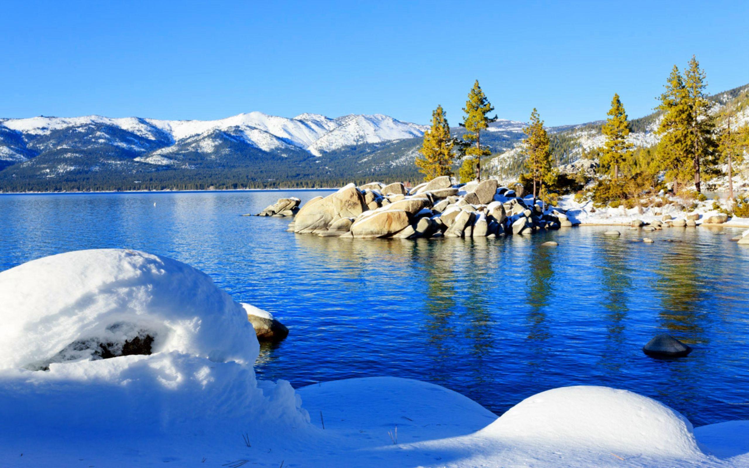 Lake Tahoe Winter Wallpaper
