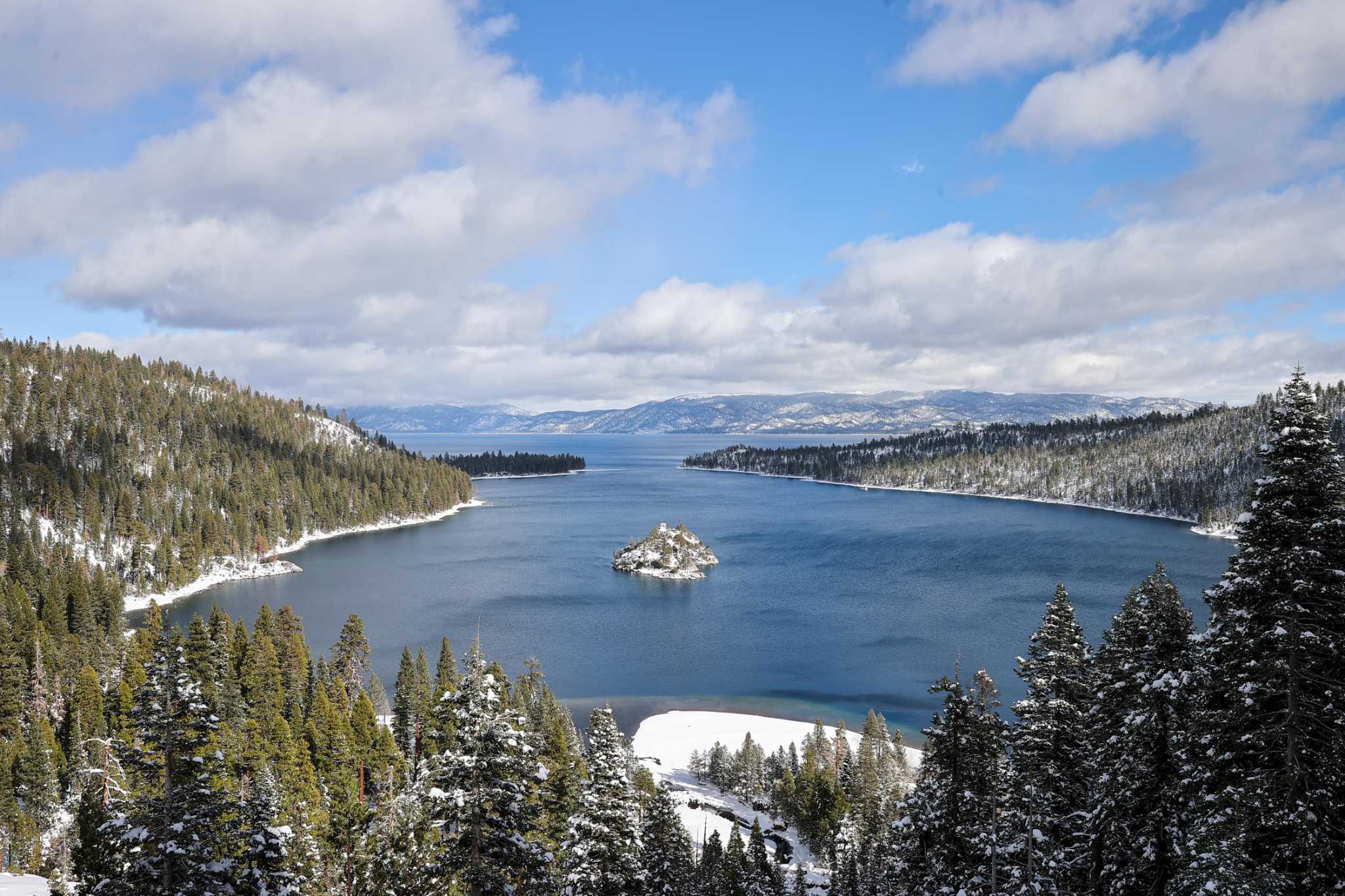 Atmospheric river triggers Lake Tahoe flood watch