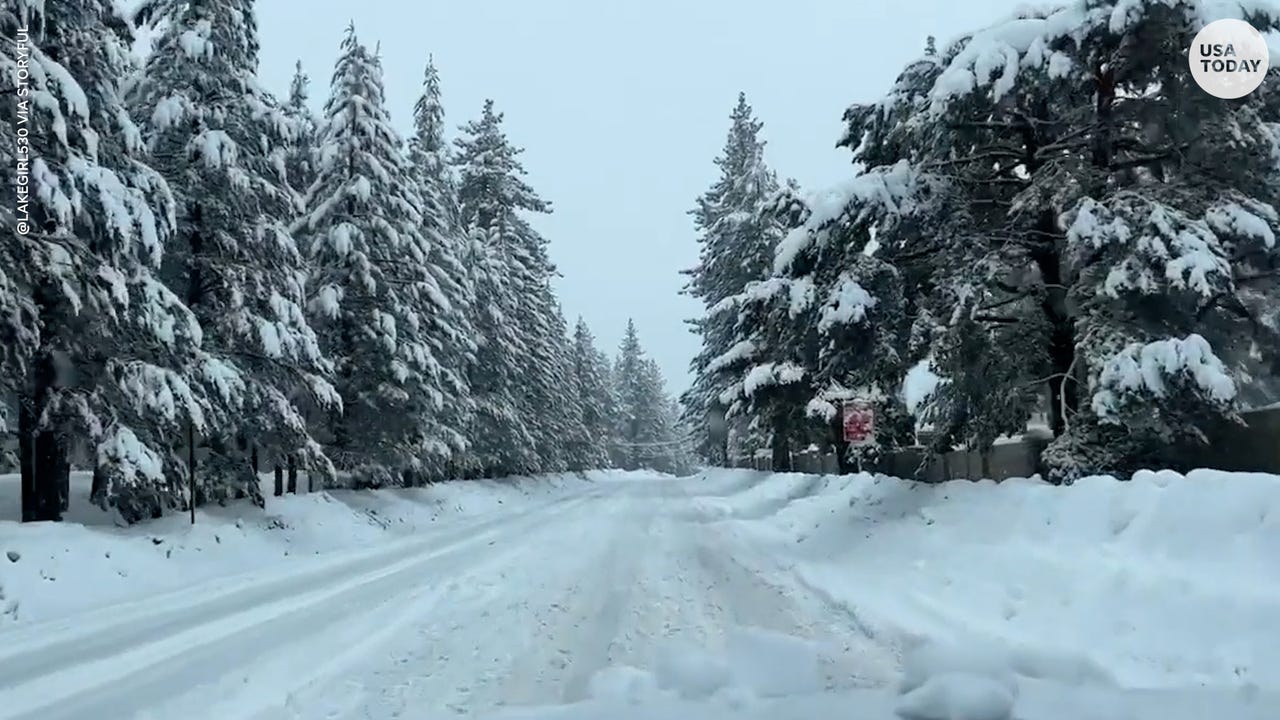 Lake Tahoe Blows Past 50 Year December Snowfall Record Set In 1970