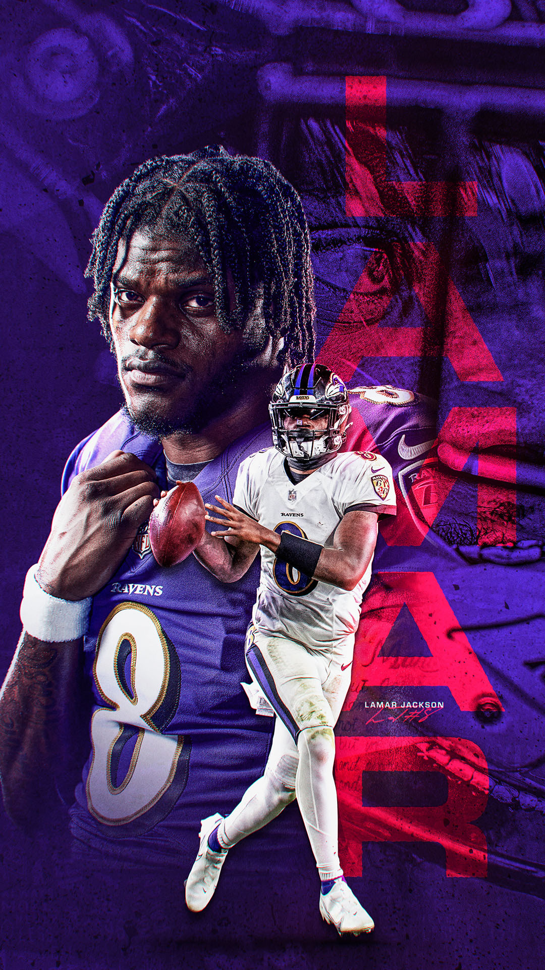 2023 Baltimore Ravens' schedule: Downloadable wallpaper