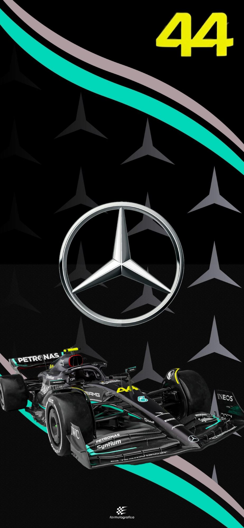wallpaper mercedesf1 2023