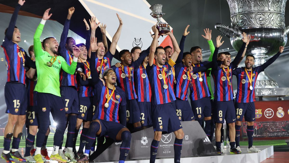 Barcelona Wins Spanish Super Cup After Beating Real Madrid 3 1 In Final Hosted By Saudi Arabia