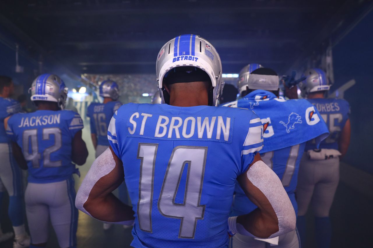 Patriots Lions Anti Analysis: Where Did Amon Ra St. Brown's Name Come From?